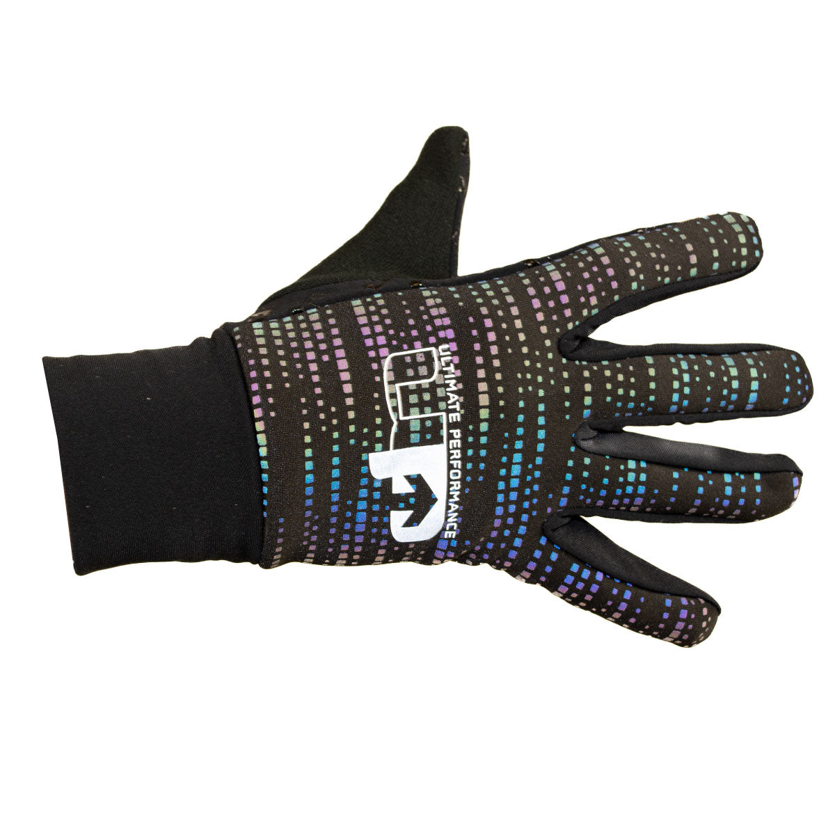 Ultimate Performance Reflective Gloves - Adult - Black/Reflective