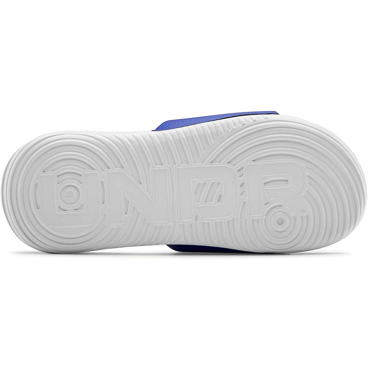 Under Armour Ansa Fixed Sliders - Boys - Halo Grey/Royal