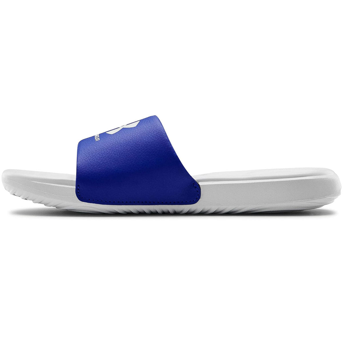 Under Armour Ansa Fixed Sliders - Boys - Halo Grey/Royal