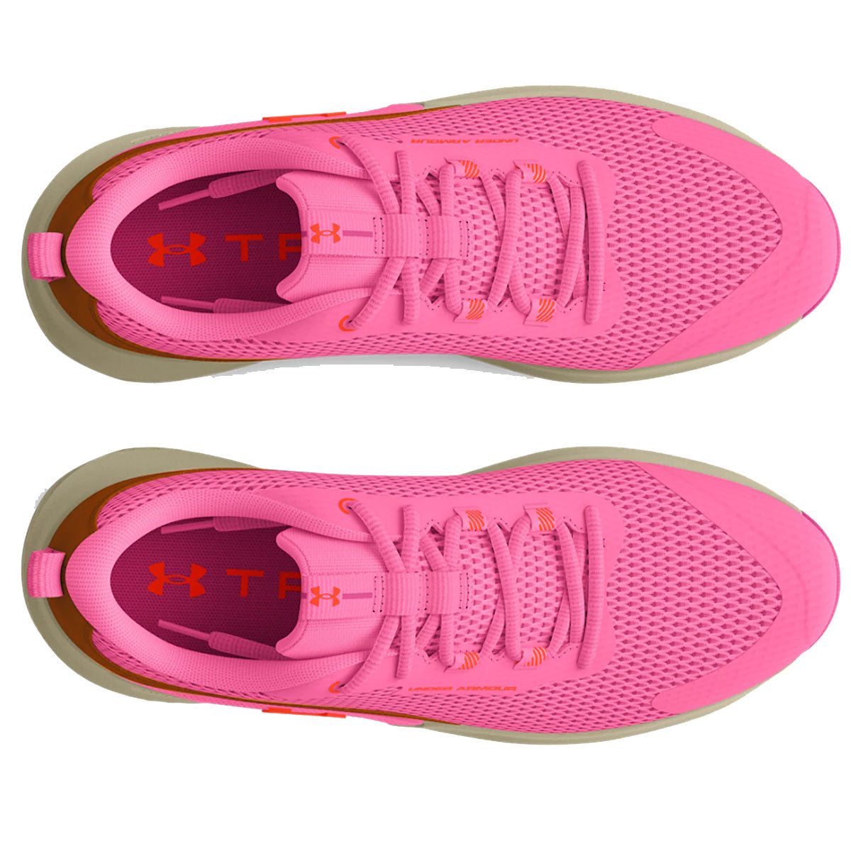 Under Armour Dynamic Select Training Shoes - Womens - Pink/Copper Penny/Phoenix Fire