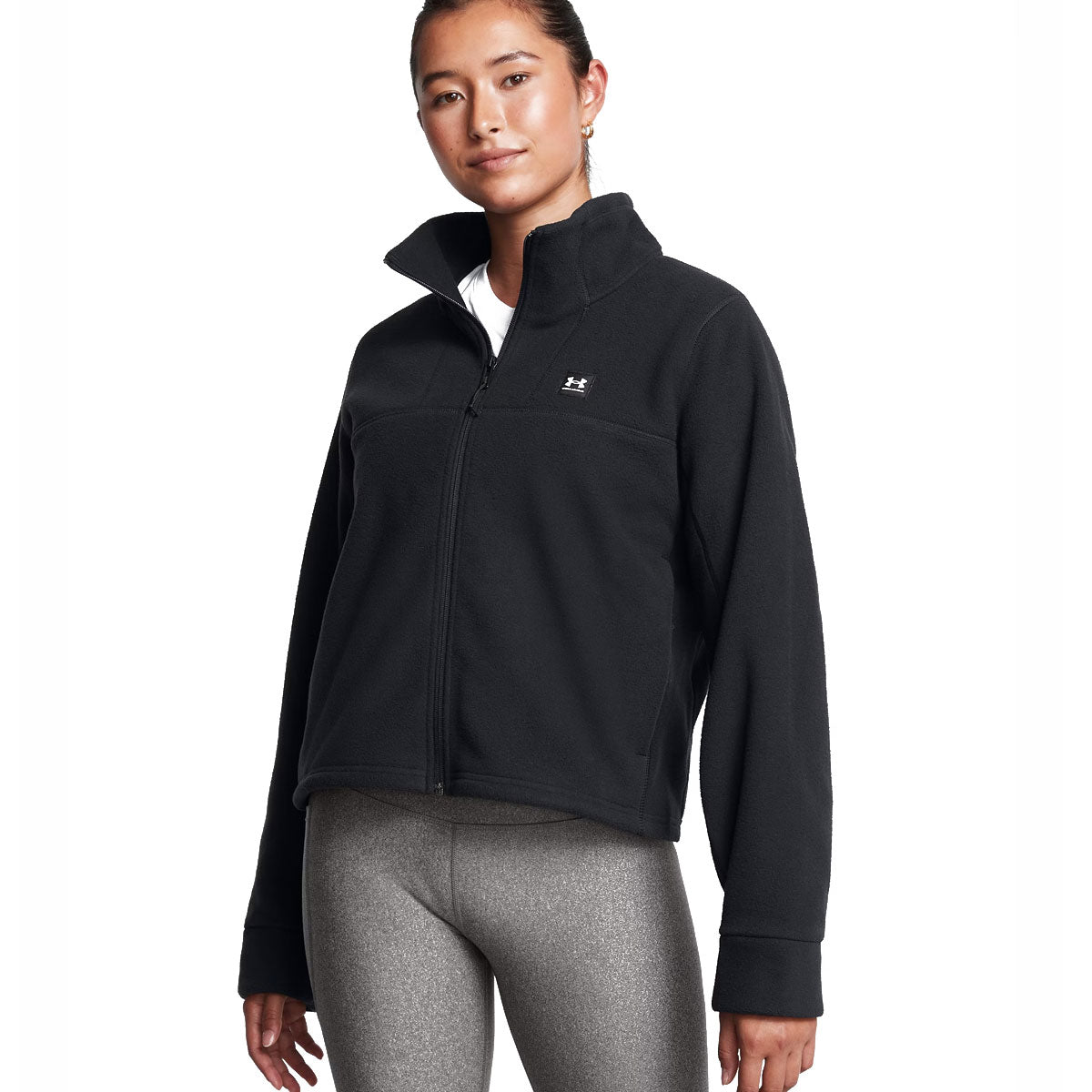 Under Armour Expanse Fleece Full Zip Jacket - Womens - Black