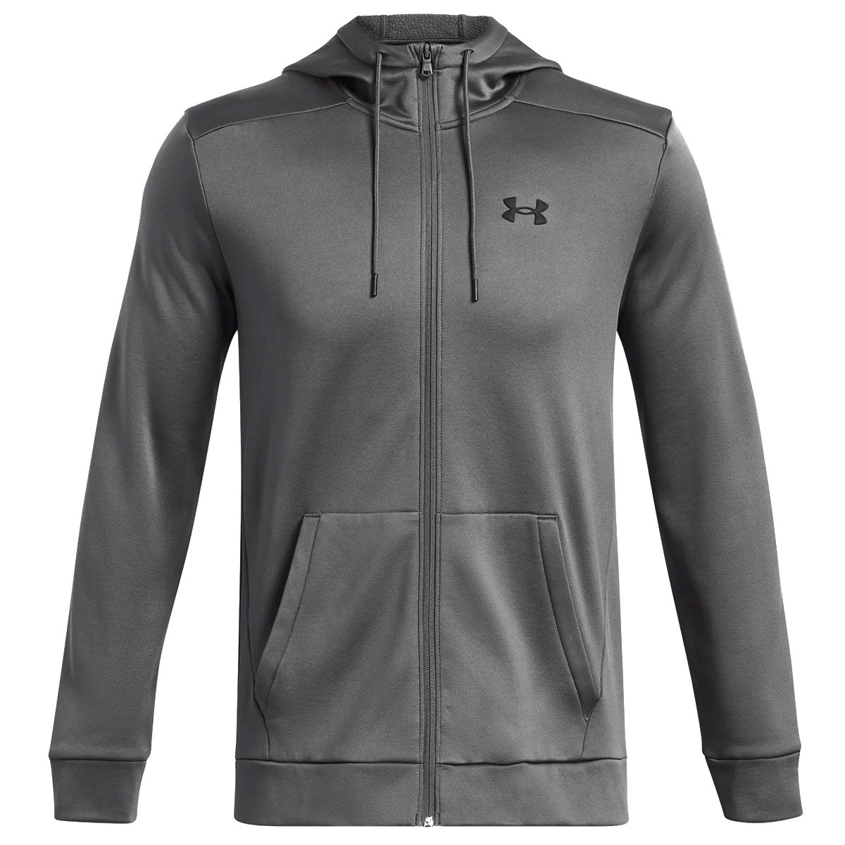 Under Armour Fleece Full Zip Hoodie - Mens - Castlerock/Black