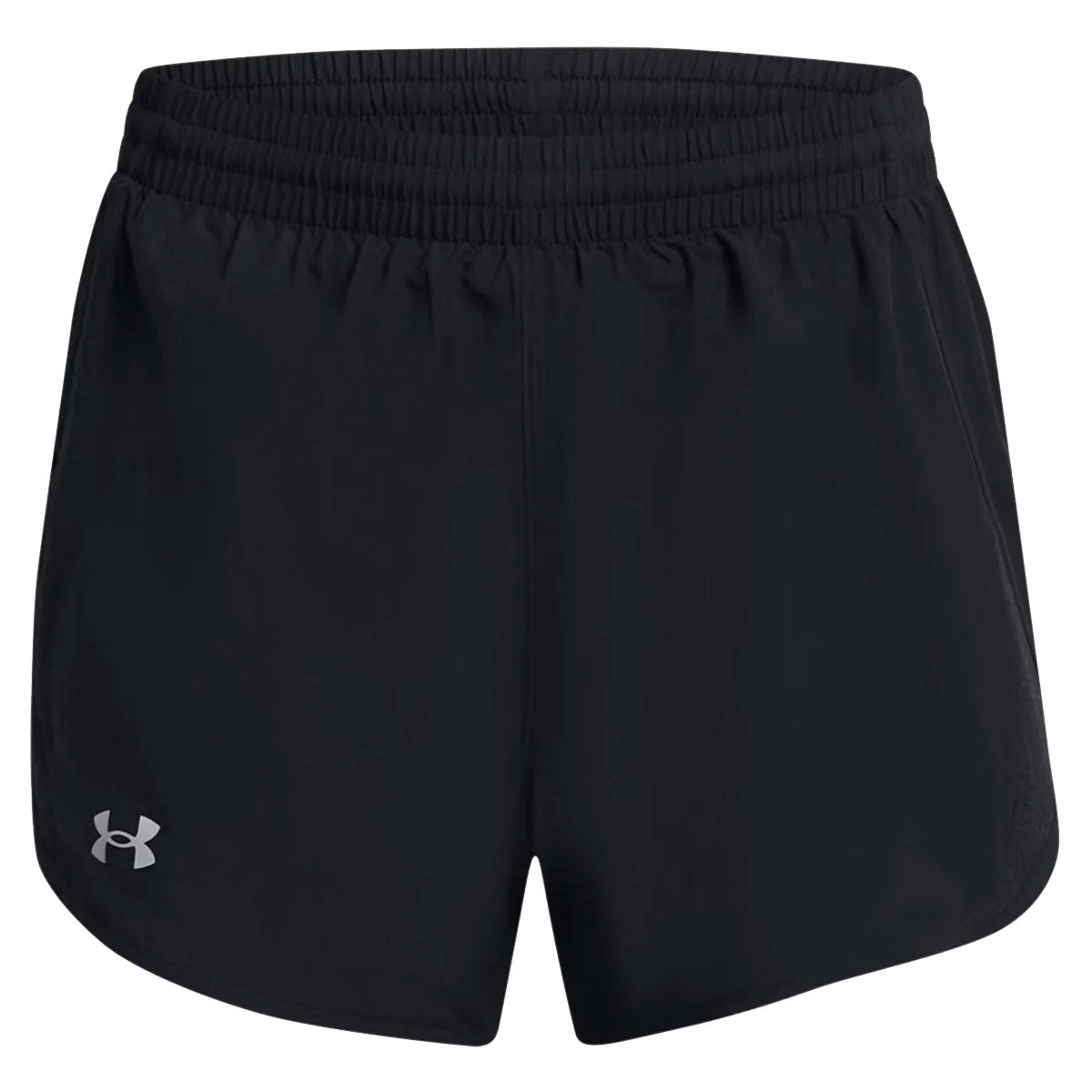 Under Armour Fly By 2-in-1 Running Shorts - Womens - Black/Reflective
