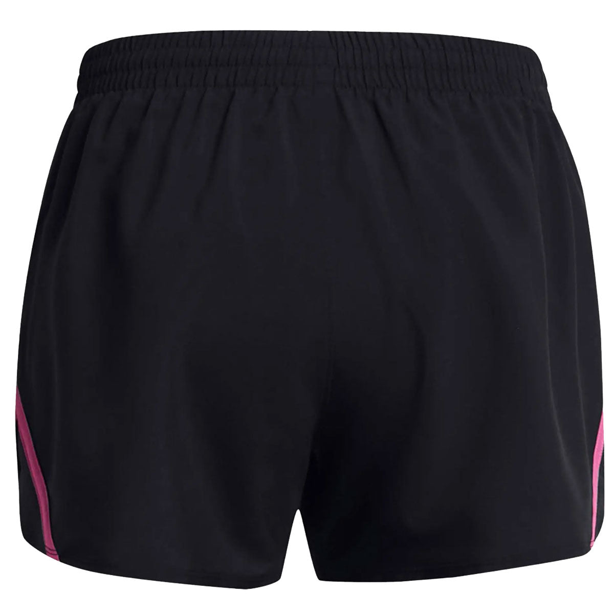 Under Armour Fly By Running Shorts - Womens - Black/Astro Pink/Reflective