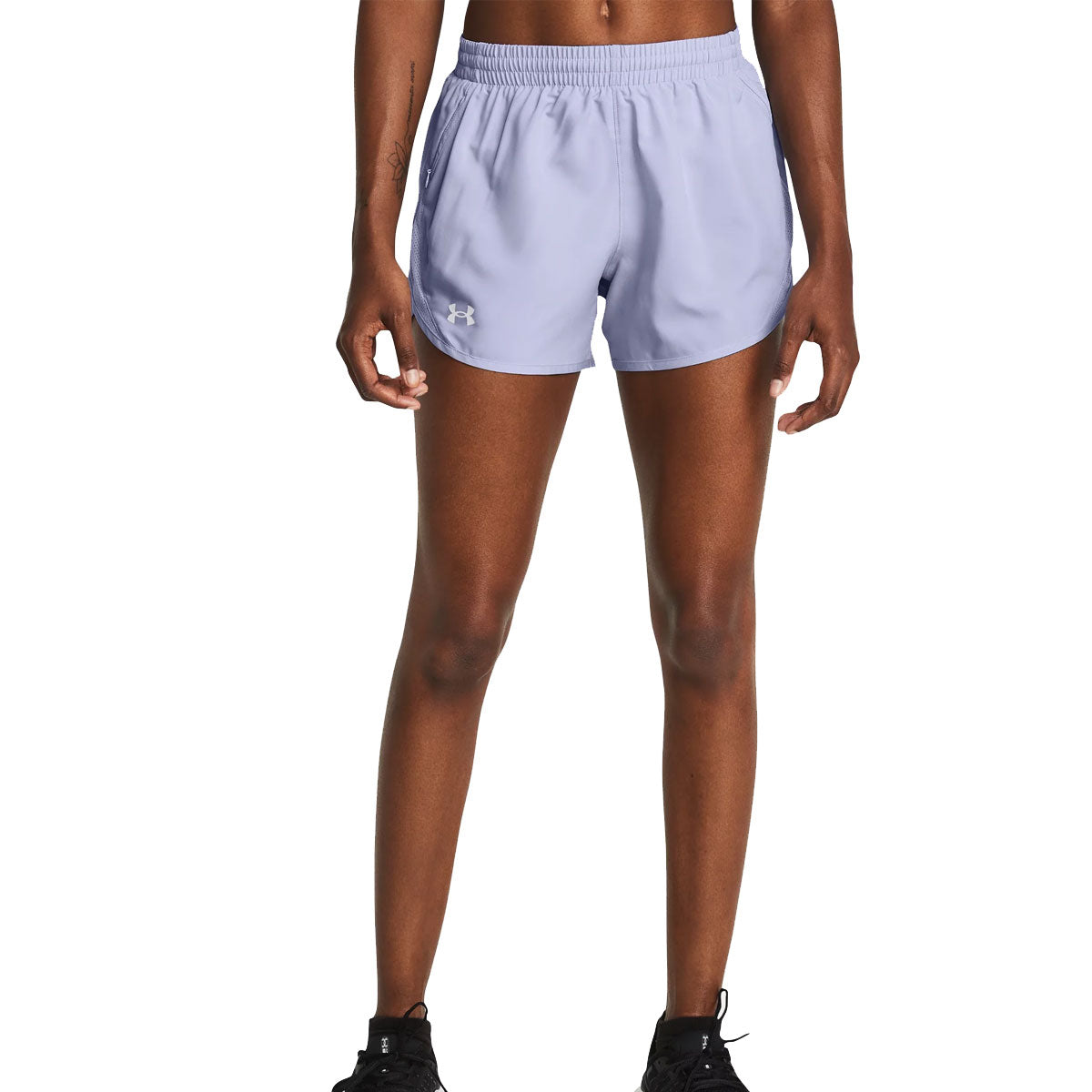 Under Armour Fly By Running Shorts - Womens - Celeste/Reflective