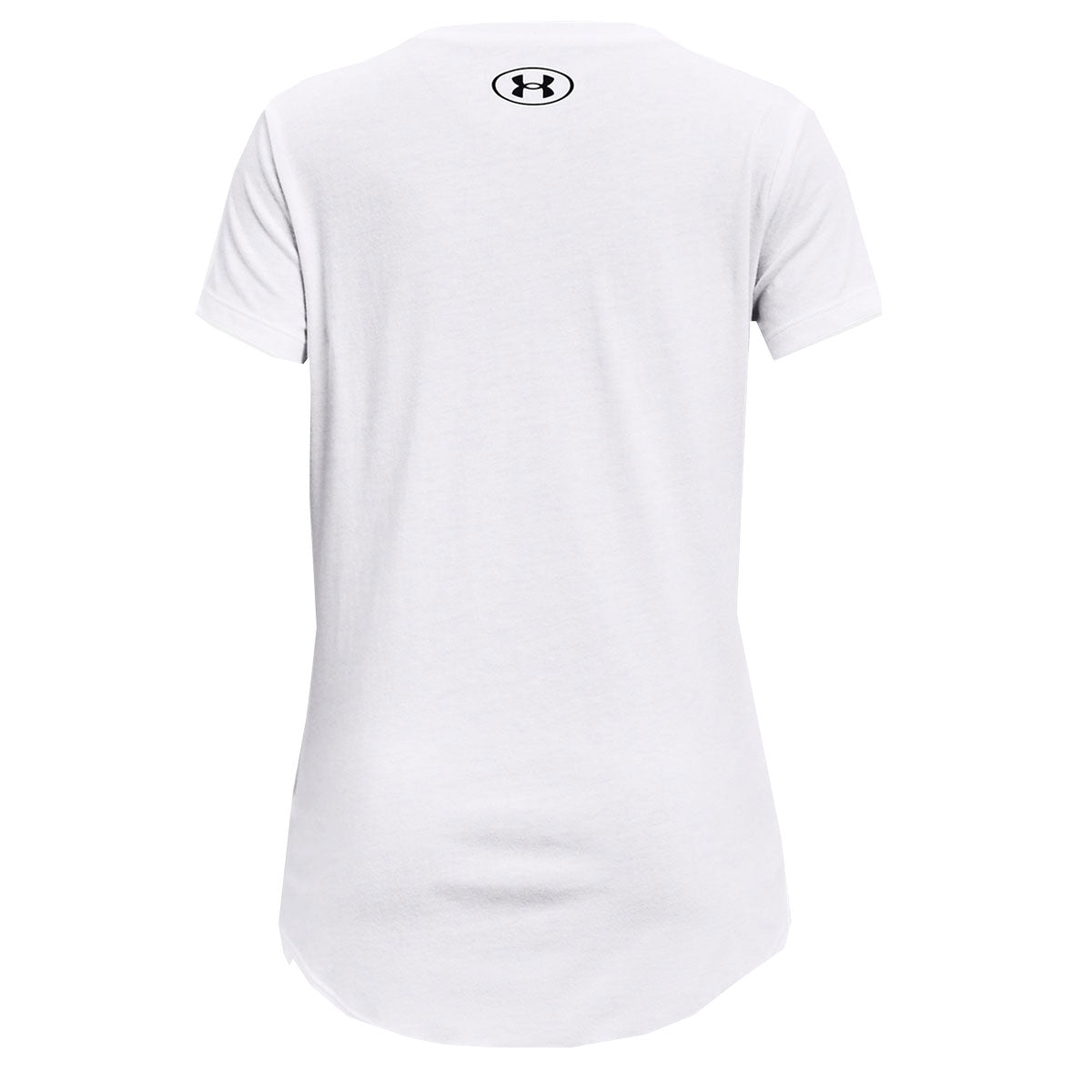 Under Armour Sportstyle Graphic Short Sleeve Tee - Girls - White/Black