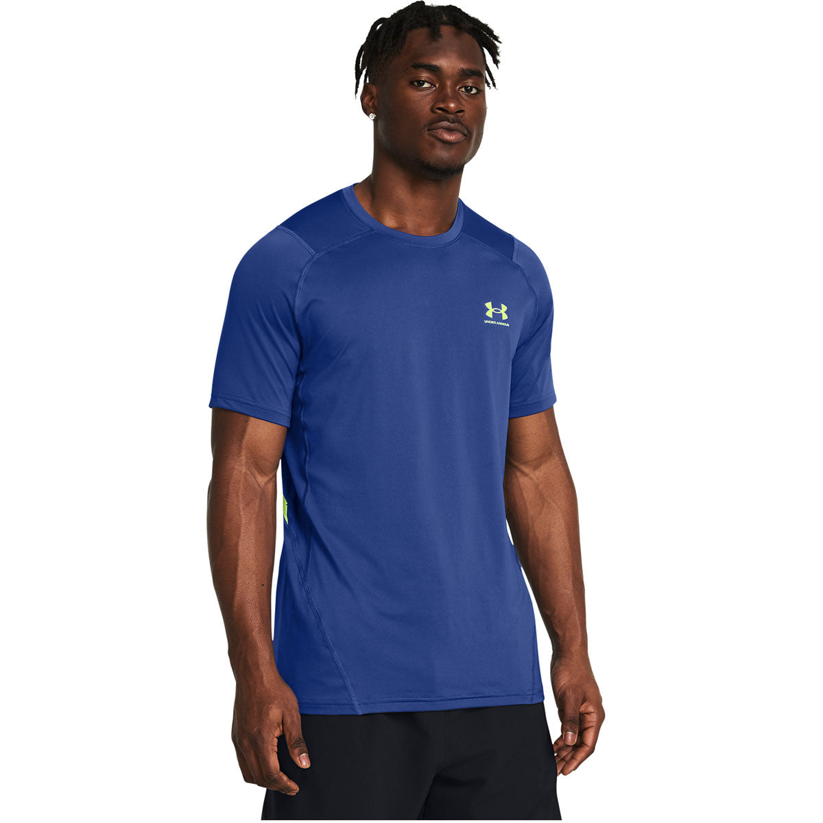 Under armour heatgear fitted short sleeve hotsell