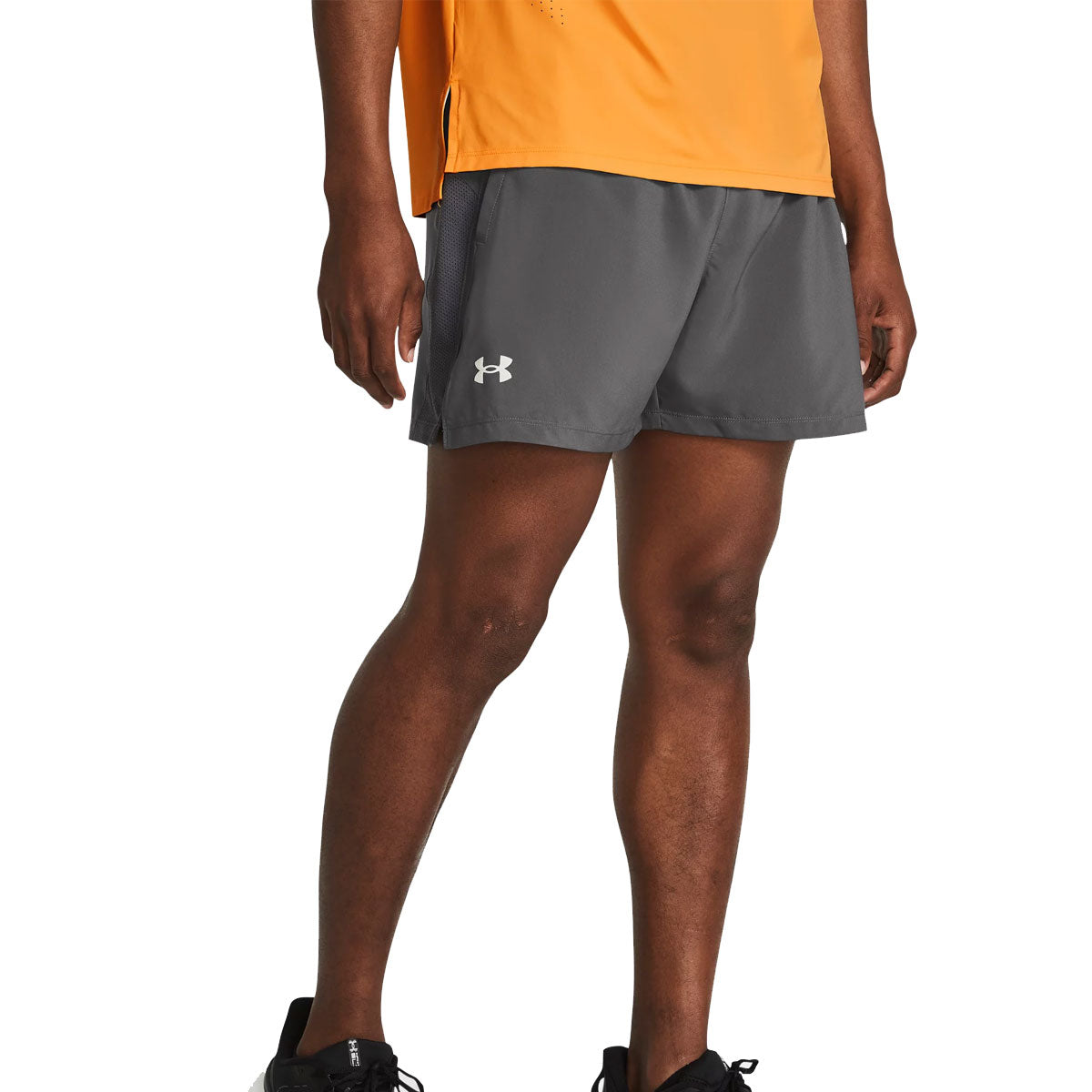 Under Armour Launch 5 inch Running Shorts - Mens - Castlerock/Reflective
