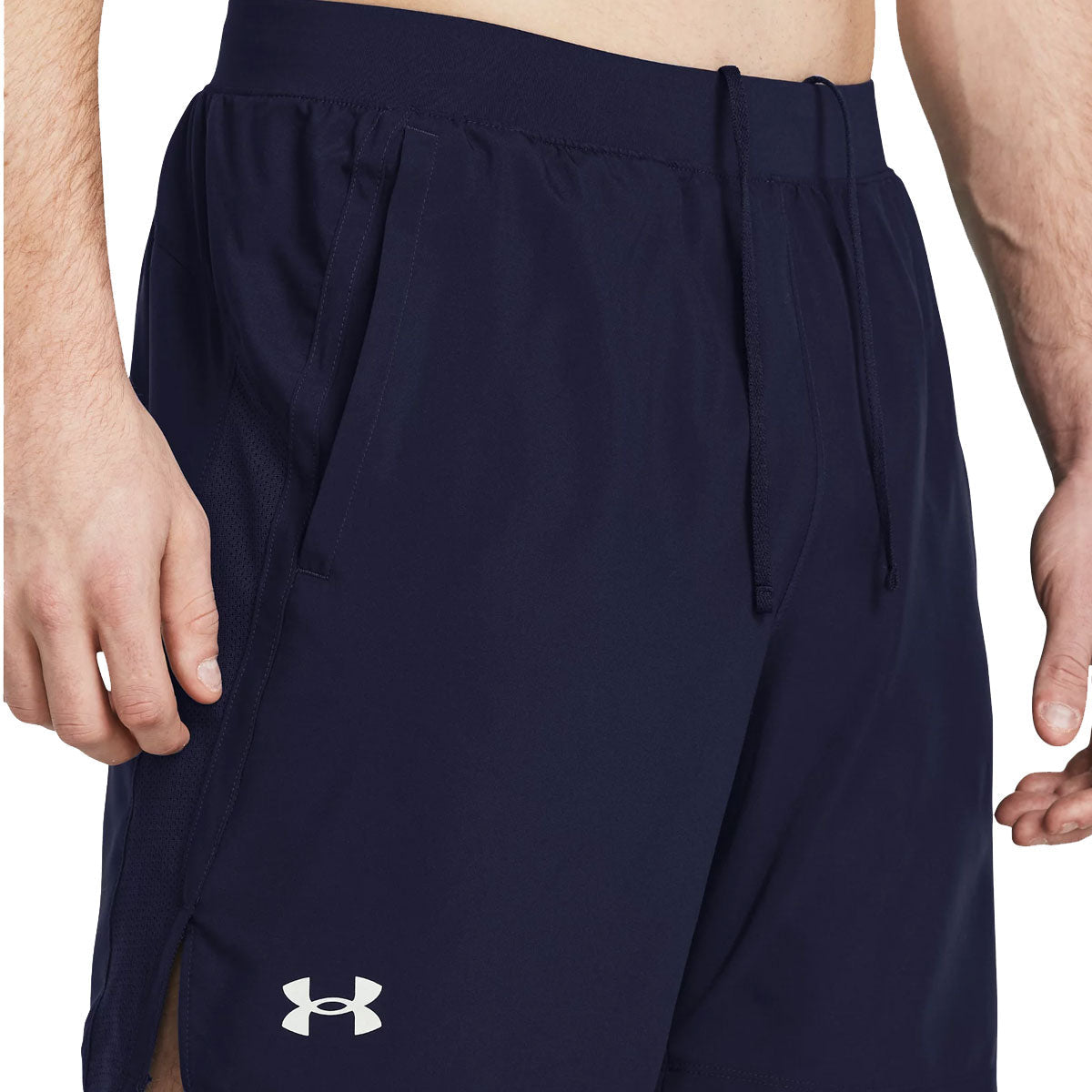 Under Armour Launch 7 inch Running Shorts - Mens - Midnight Navy/Reflective