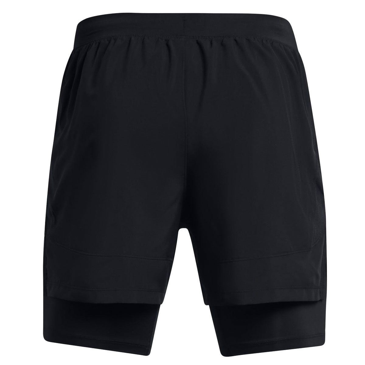 Under Armour Launch 5 inch 2-in-1 Shorts - Mens - Black/Reflective