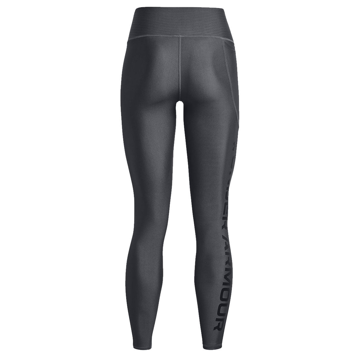 Under Armour Heatgear Full Length Training Leggings - Womens - Pitch Grey/Black
