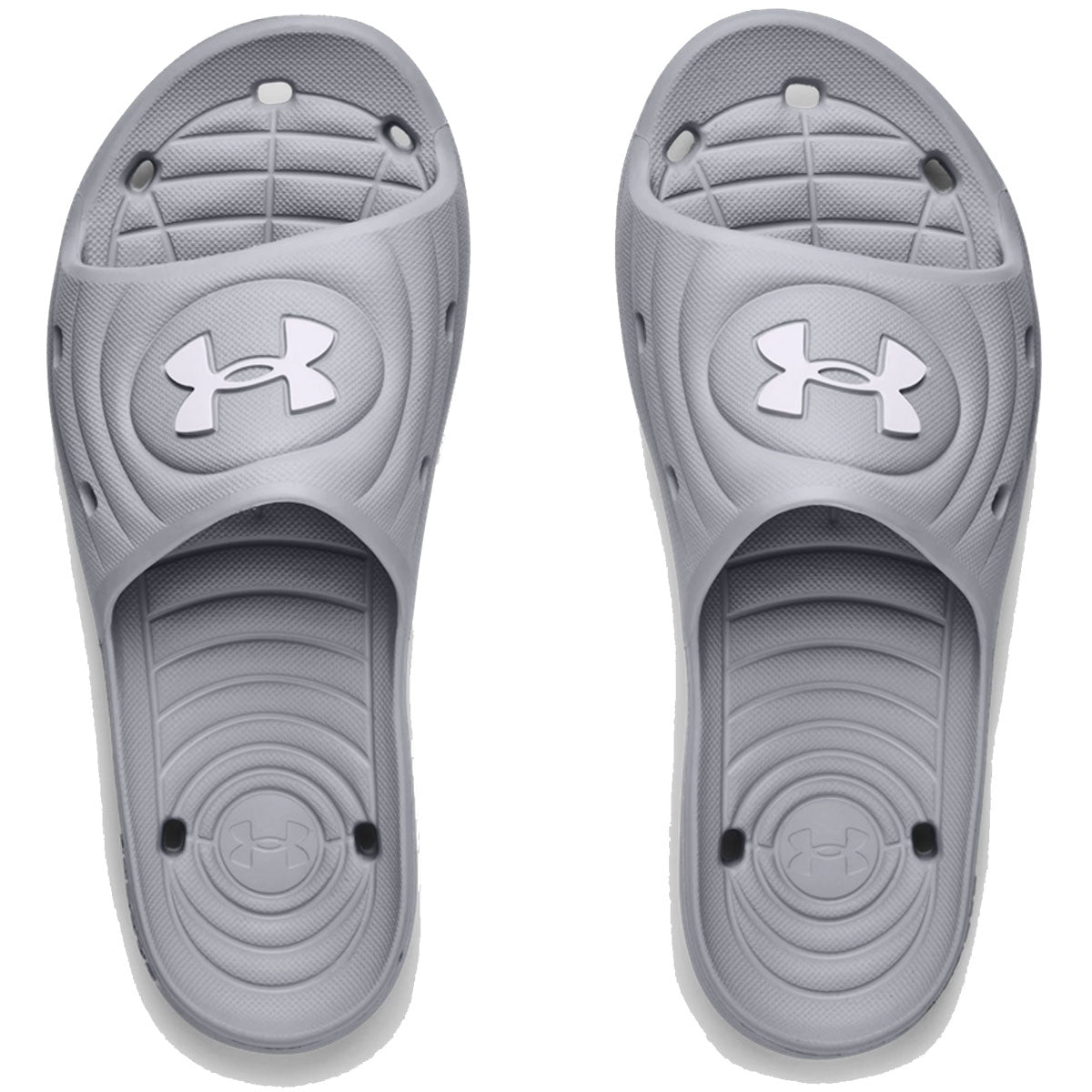 Under Armour Locker IV Slider - Adult - Mod Grey/White