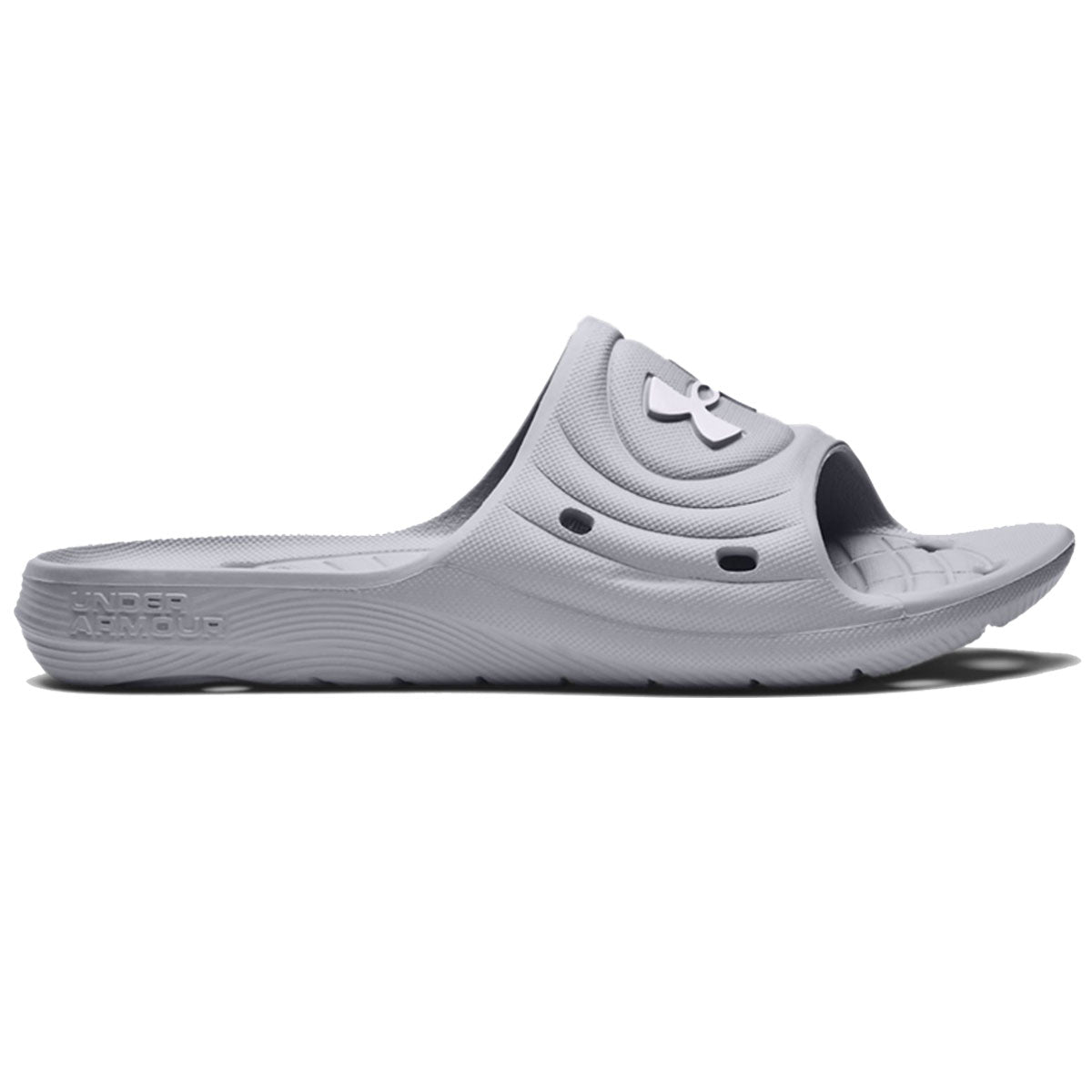 Under Armour Locker IV Slider - Adult - Mod Grey/White