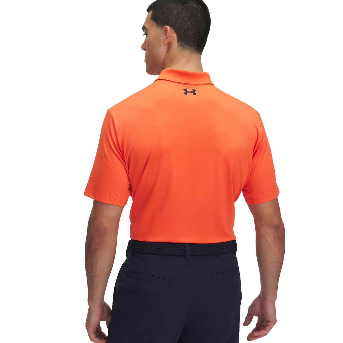 Under Armour Matchplay Polo - Mens - Fire/Midnight Navy