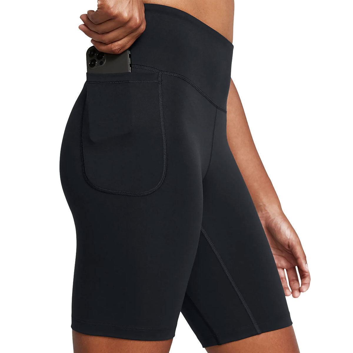 Under Armour Motion Bike Shorts - Womens - Black/White
