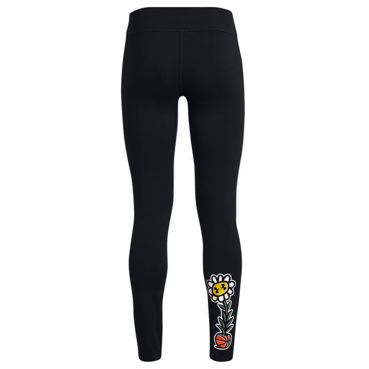Under Armour Motion Graphic Leggings - Girls - Black/White