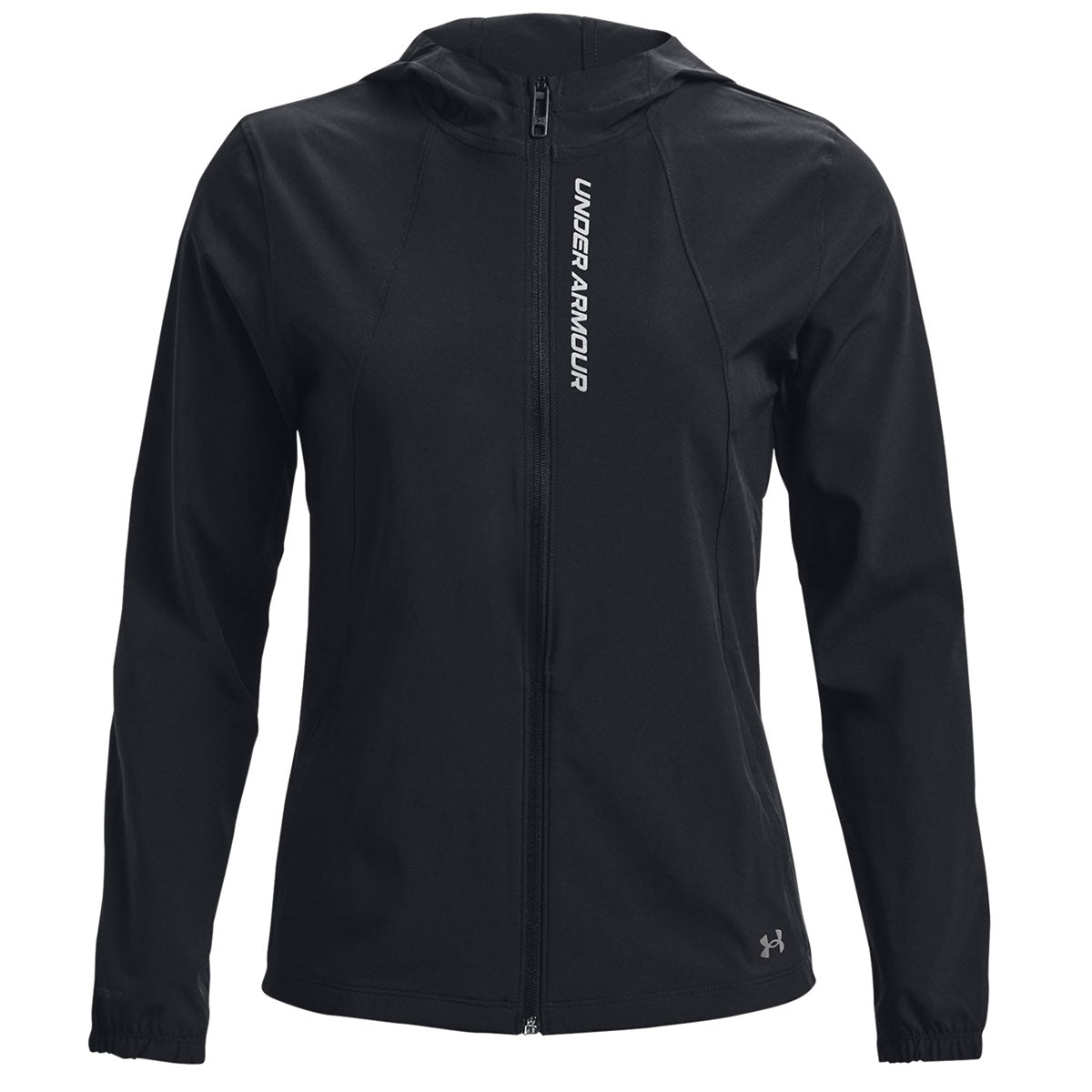 Under Armour OutRun the Storm Jacket Womens Black Reflective McKeever Sports UK