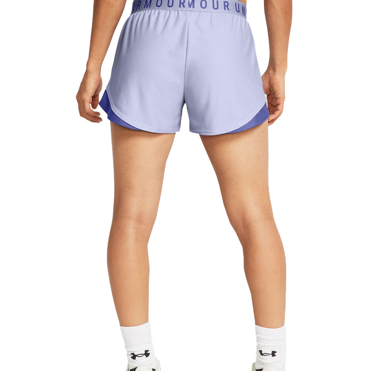 Under Armour Play Up 3.0 Shorts - Womens - Celeste/Starlight/White