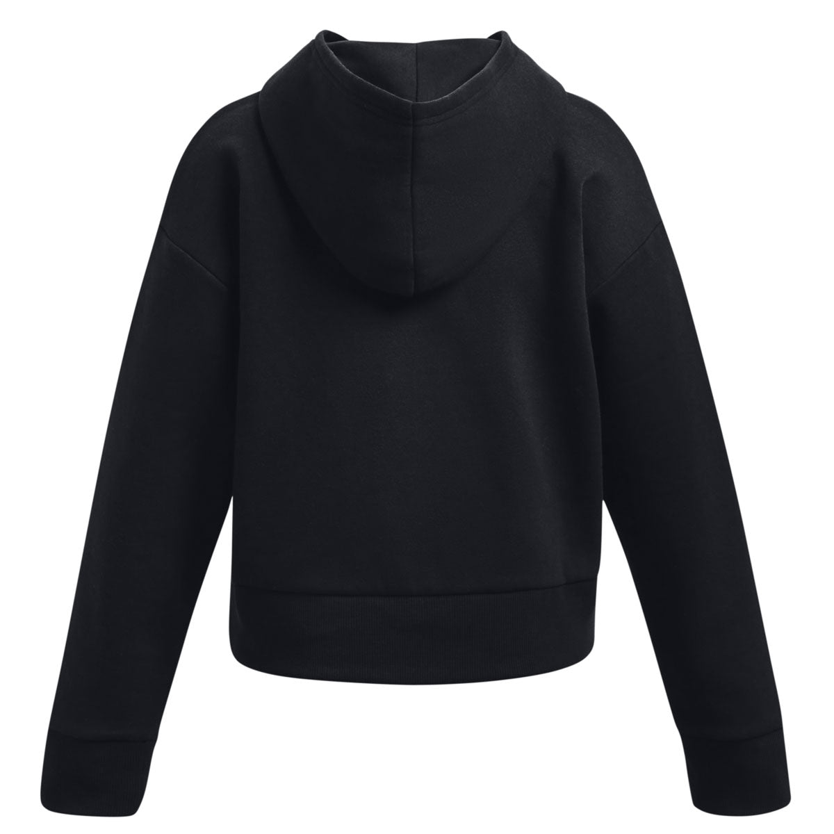 Under Armour Rival Fleece Crop Hoodie - Girls - Black/White