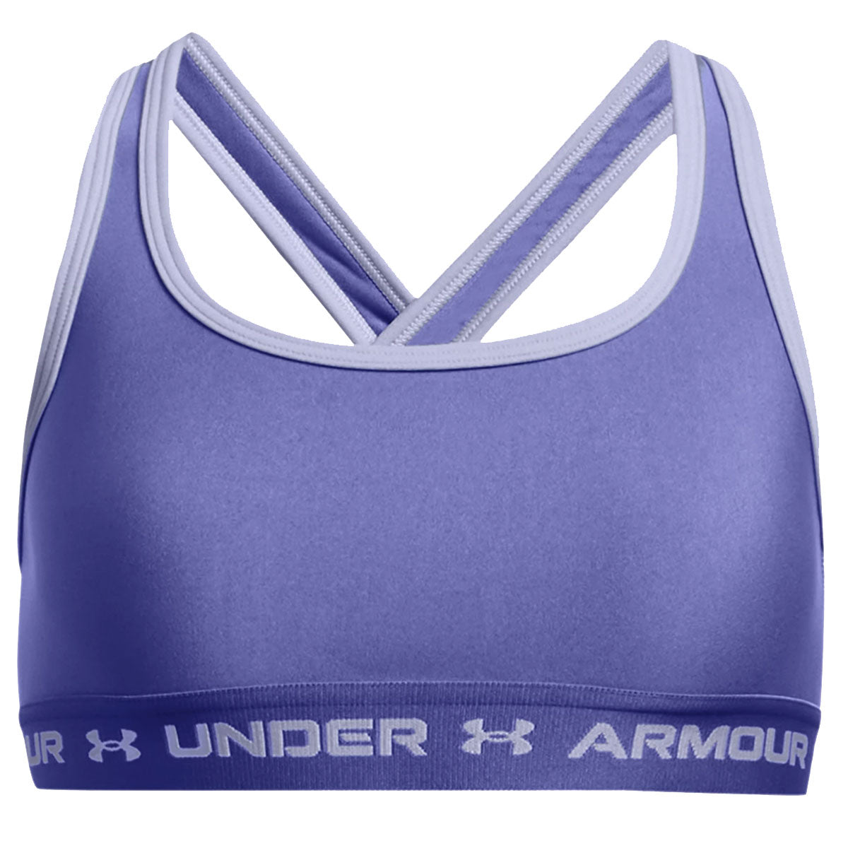 Under Armour Crossback Sports Bra - Girls - Starlight/Celeste