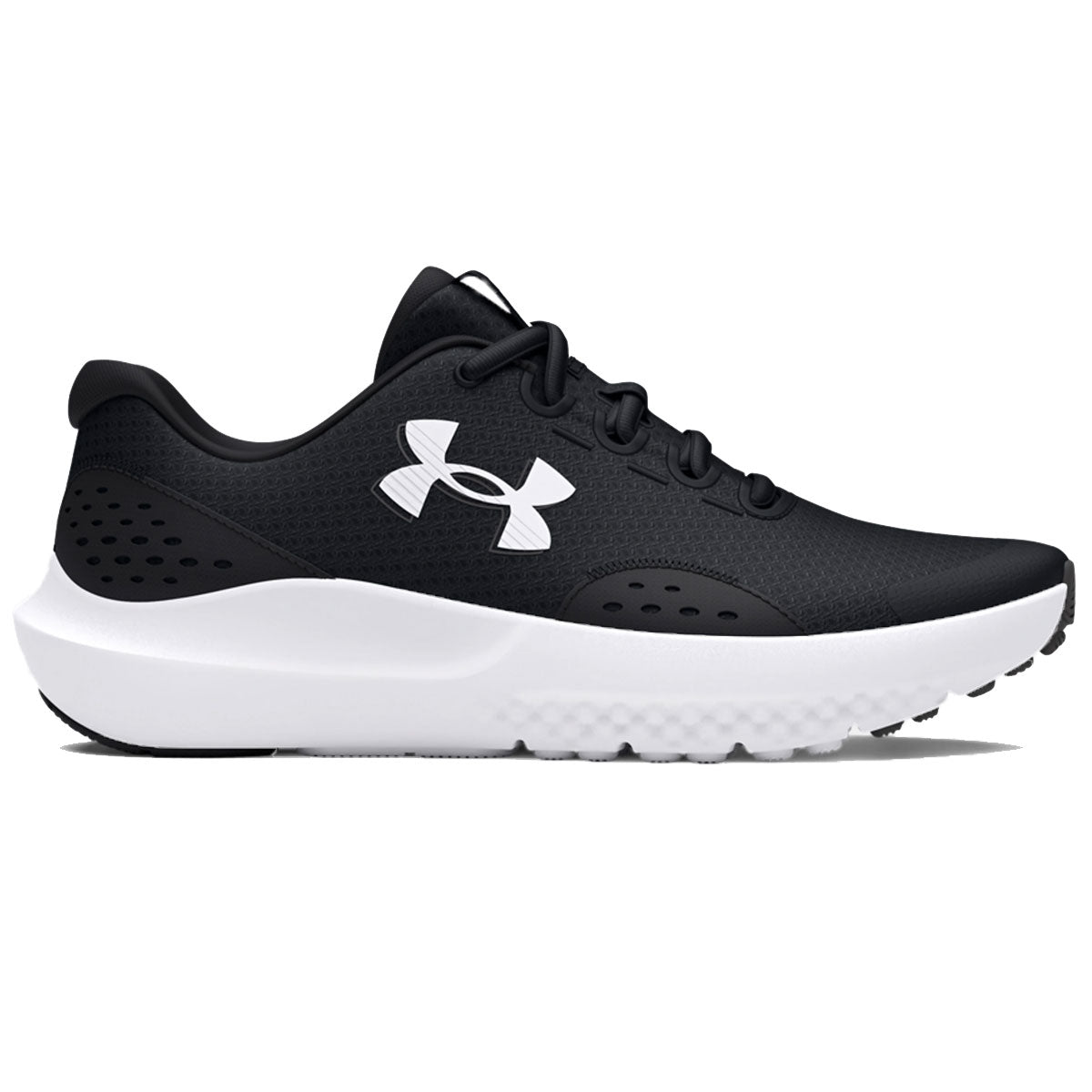 Under Armour BGS Surge 4 Running Shoes - Boys - Black/Anthracite/White