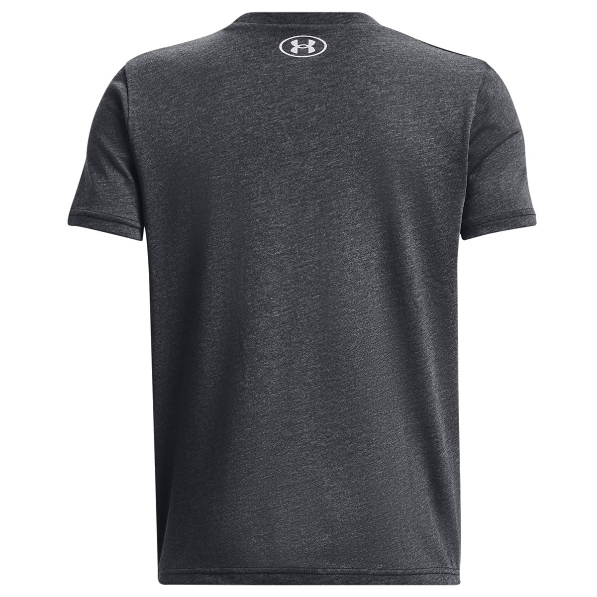 Under Armour Team Issue Wordmark Short Sleeve Tee - Boys - Black Med Heather/White/Grey