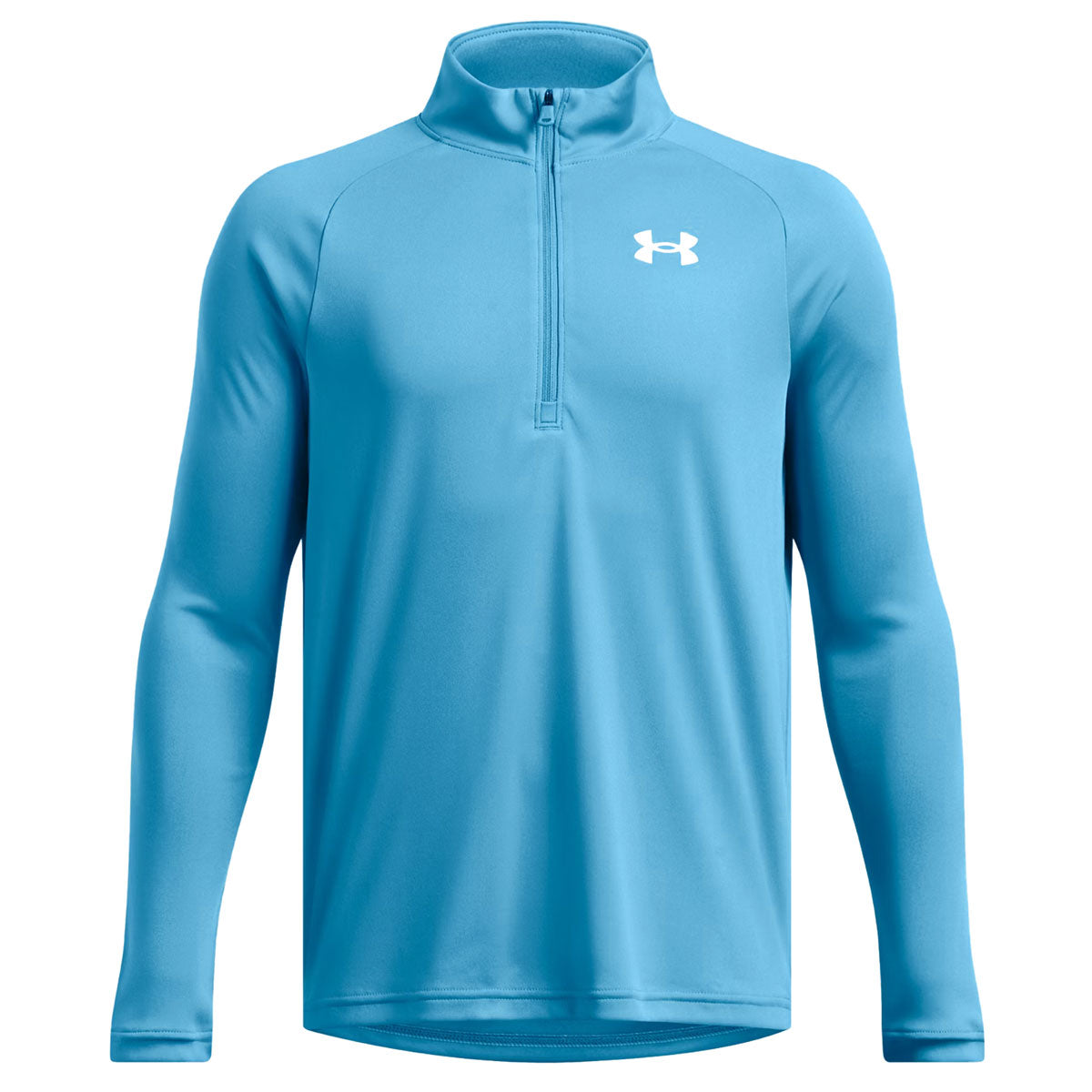 Under Armour Tech 2.0 1/2 Zip Top - Boys - Ether Blue/White