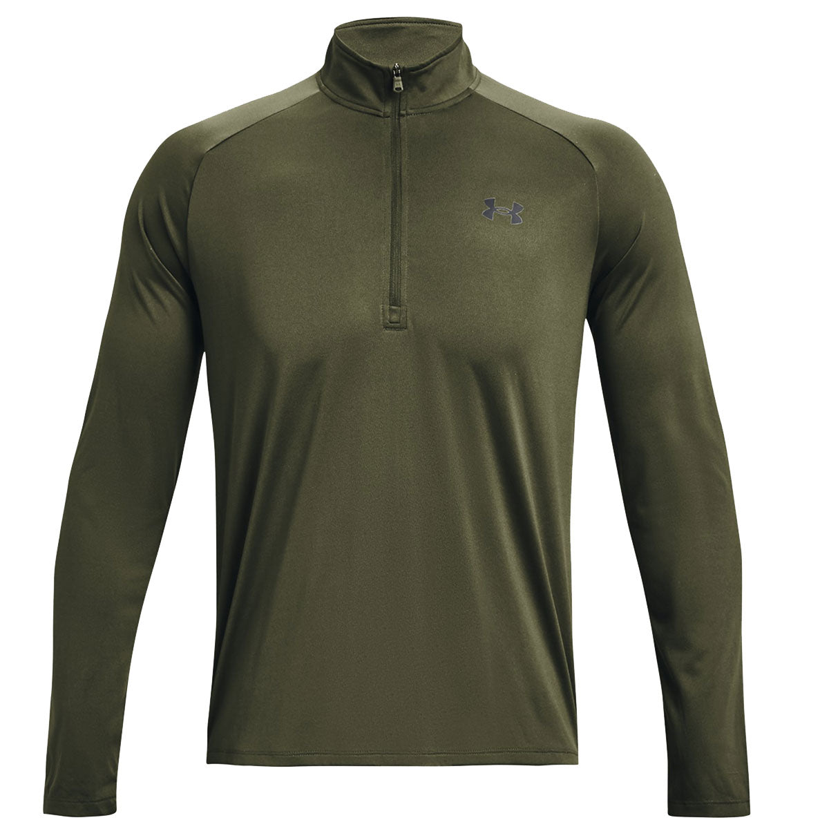 Under Armour Tech 1/2 Zip Training Top - Mens - Marine Green/Black