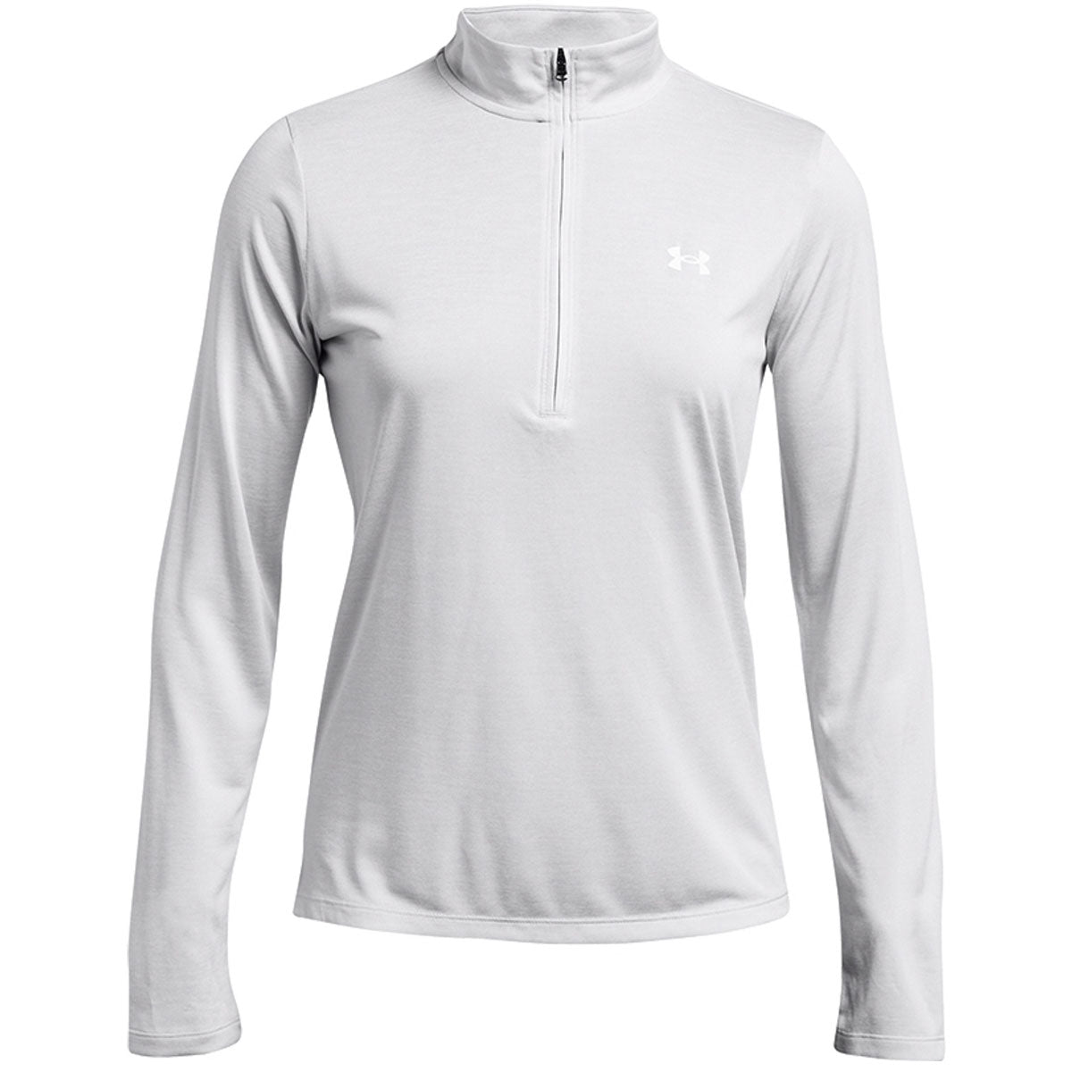 Under Armour Tech 1/2 Zip Twist - Womens - Halo Grey/White