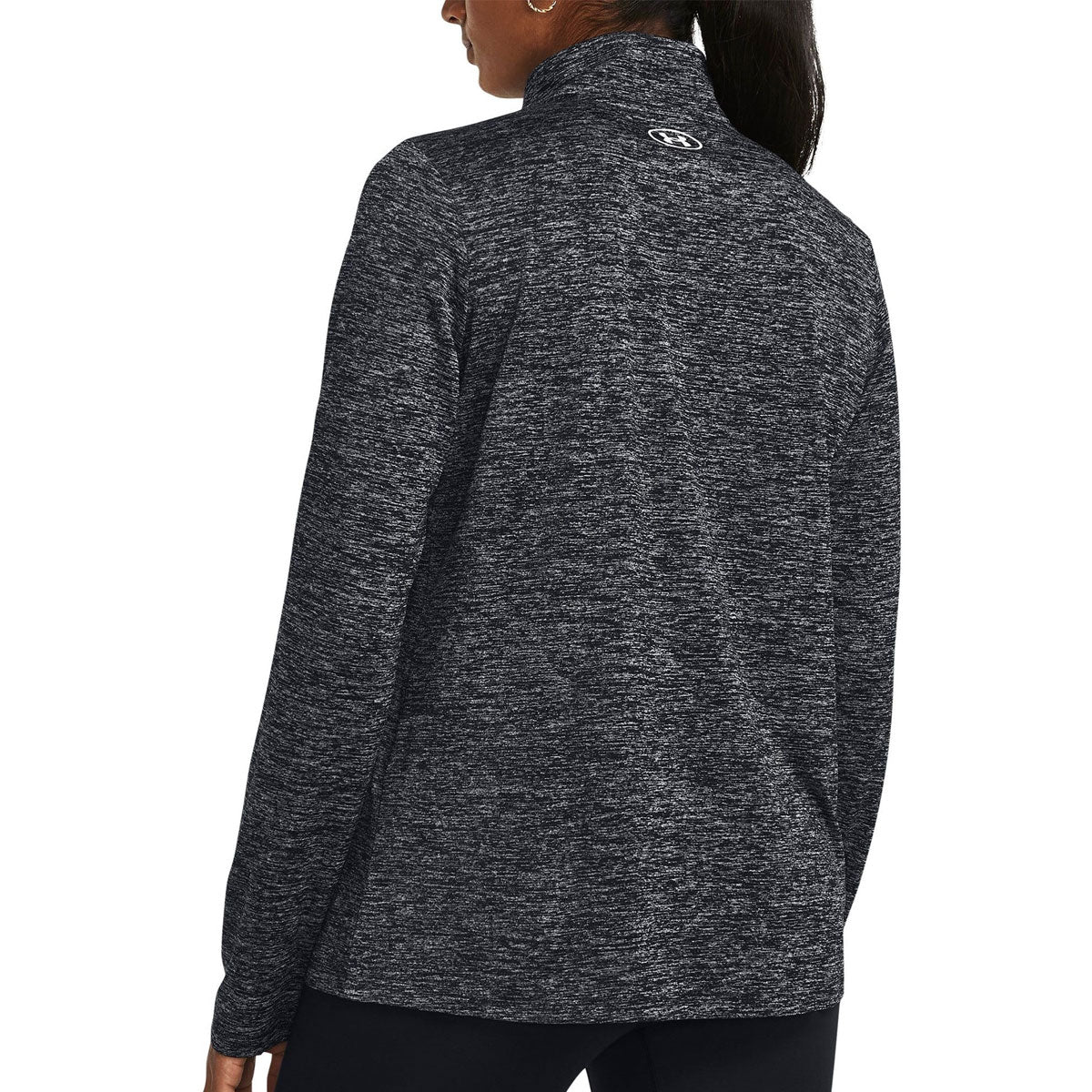 Under Armour Tech 1/2 Zip Twist - Womens - Black/White