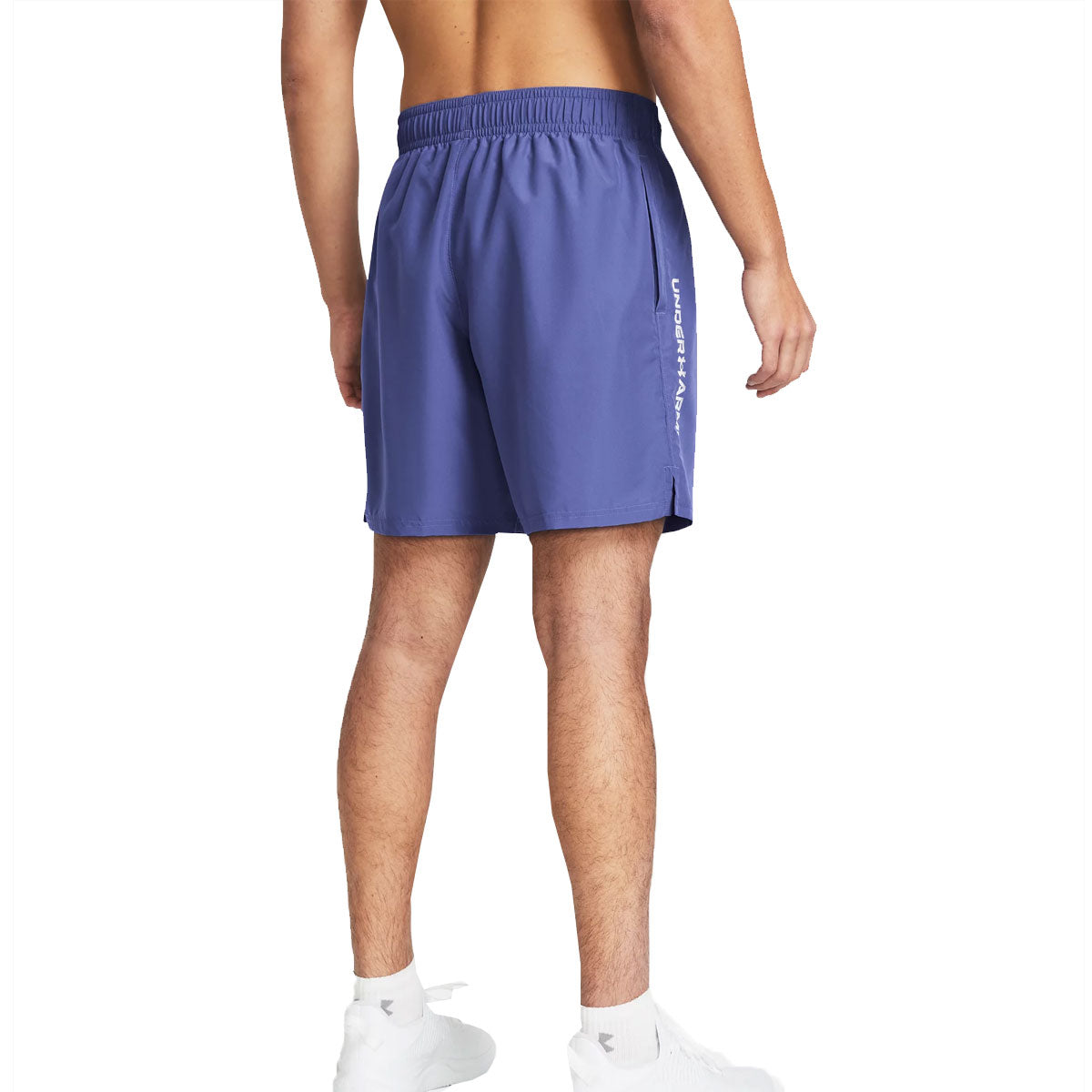 Under Armour Woven Wordmark Training Shorts - Mens - Starlight/White
