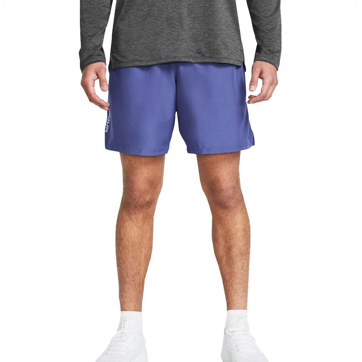 Under Armour Woven Wordmark Training Shorts - Mens - Starlight/White