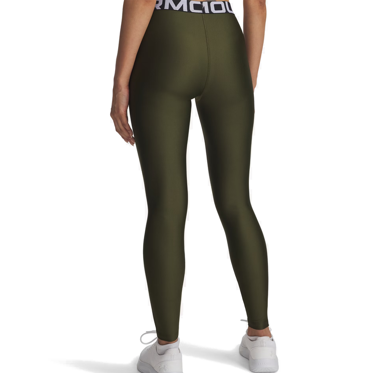 Under Armour Heatgear Leggings - Womens - Green/White
