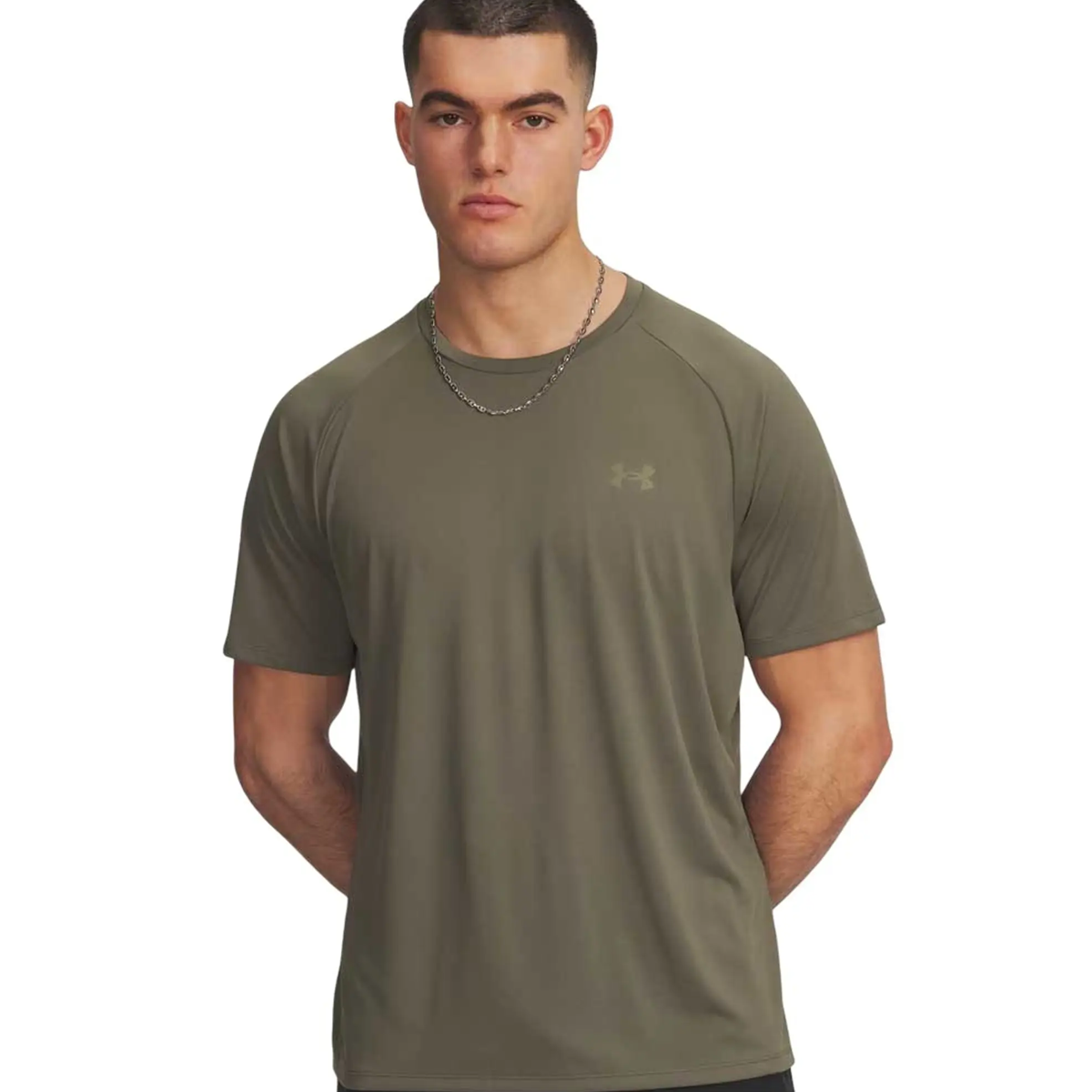 Under Armour Tech 2.0 Tee - Mens - Marine OD Green/White