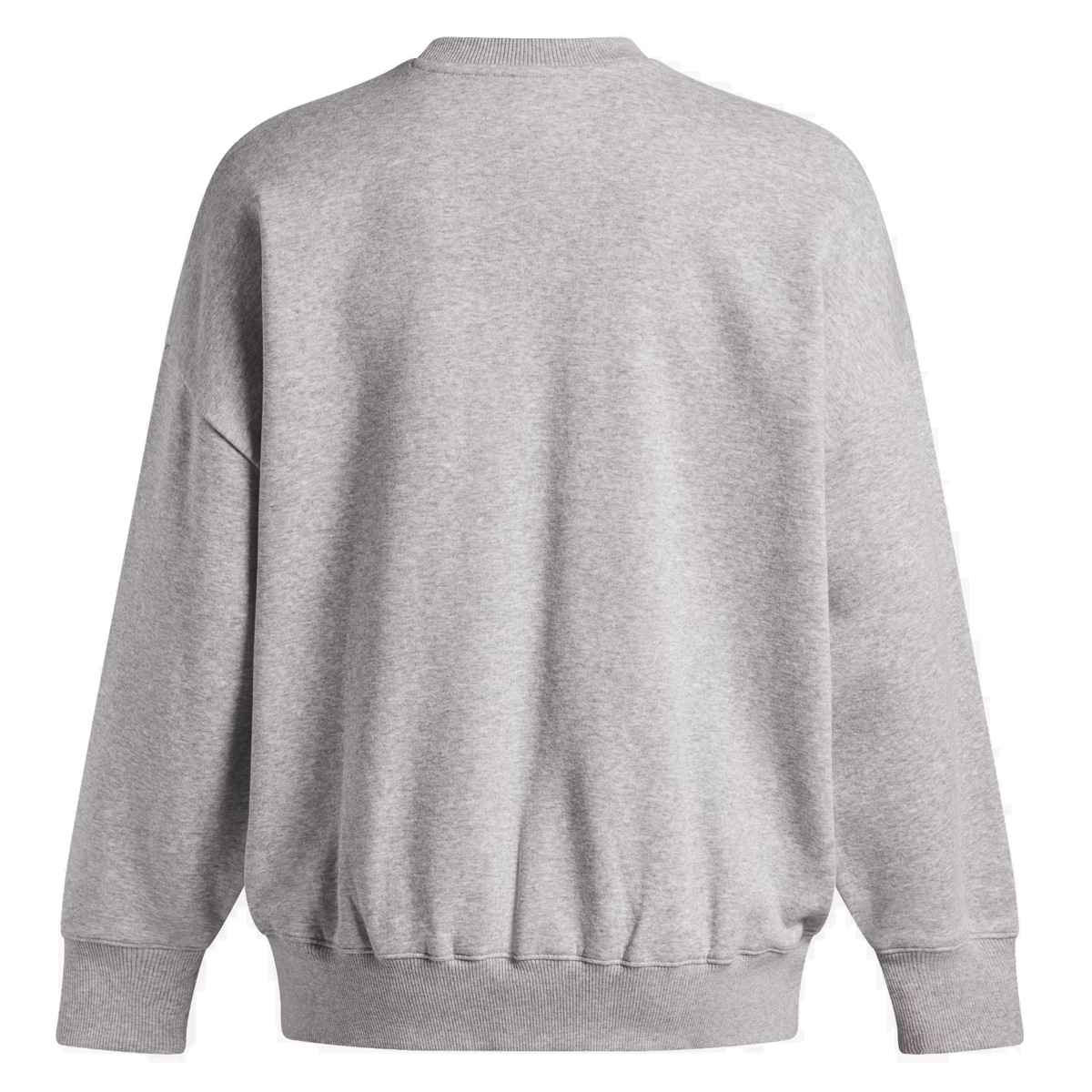 Under Armour Rival Fleece Oversized Varsity Crew - Womens - Halo Grey/Green