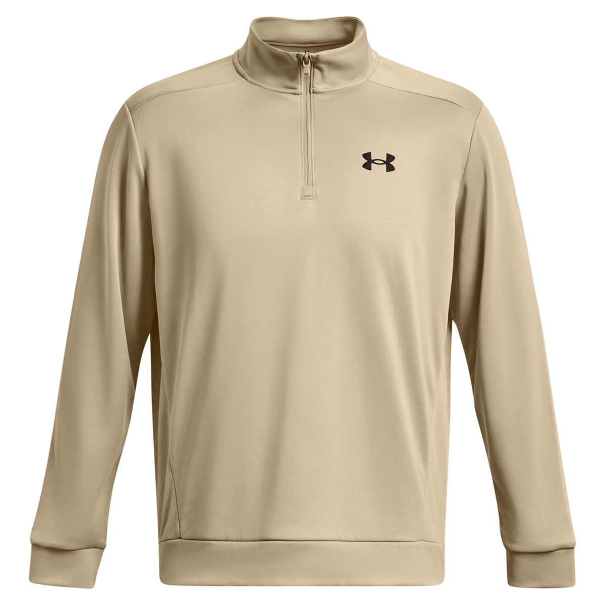 Under Armour Fleece 1/4 Zip Training Top - Mens - City Khaki/Black