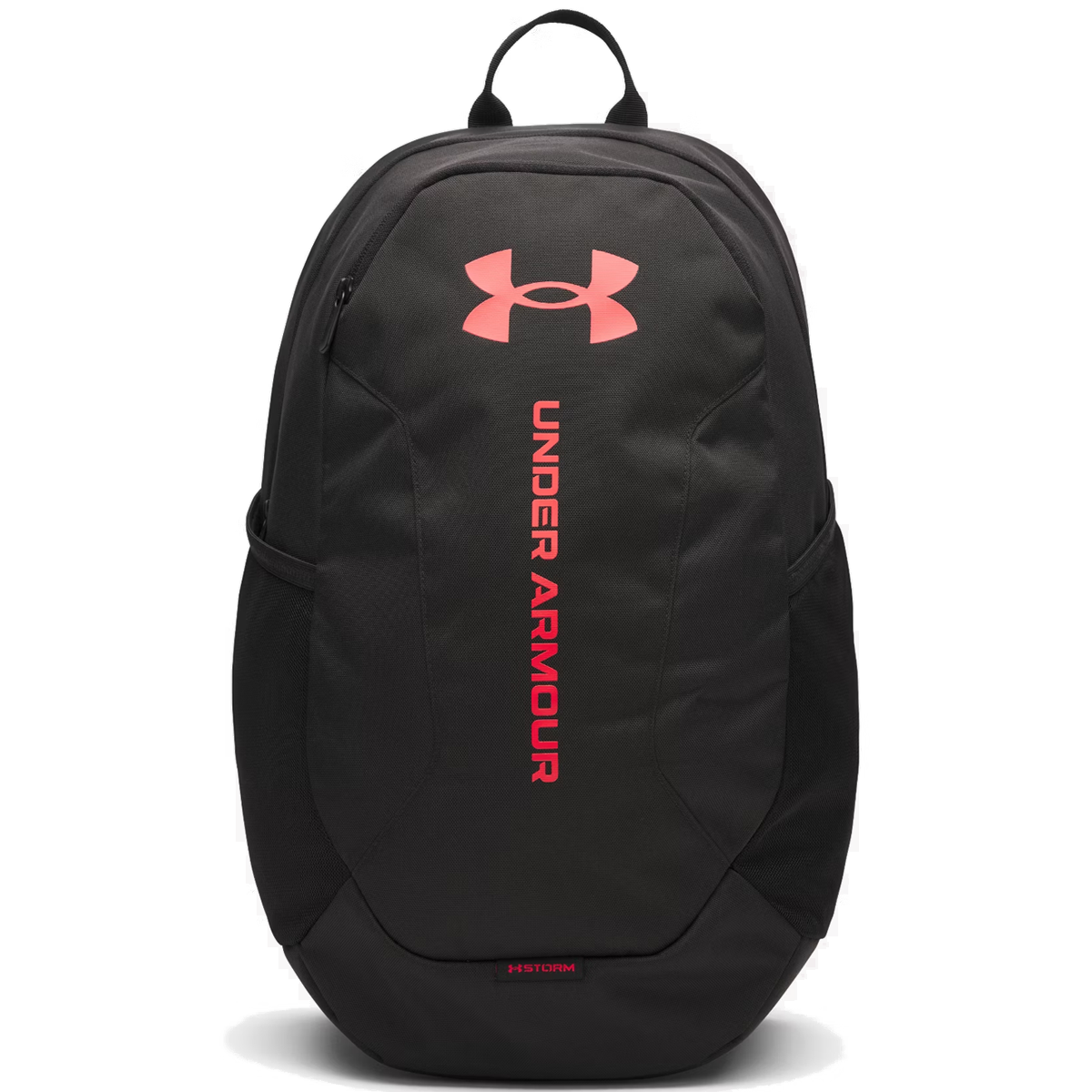 Under Armour Hustle Lite Backpack - Black/Racer Red