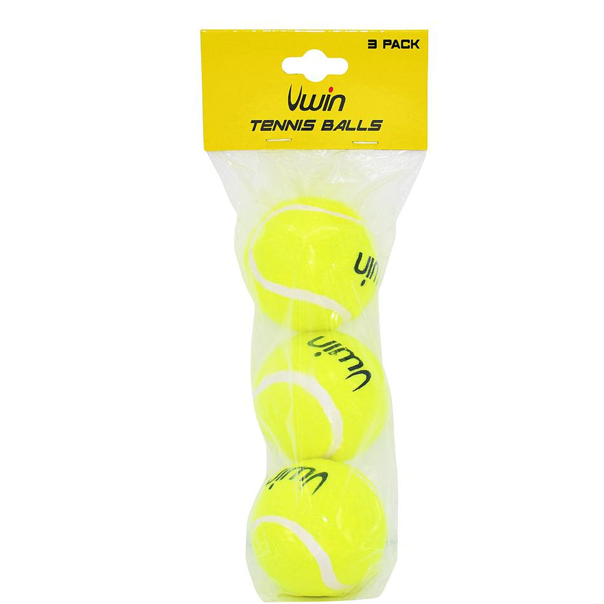 Uwin Trainer Tennis Balls - Pack of 3