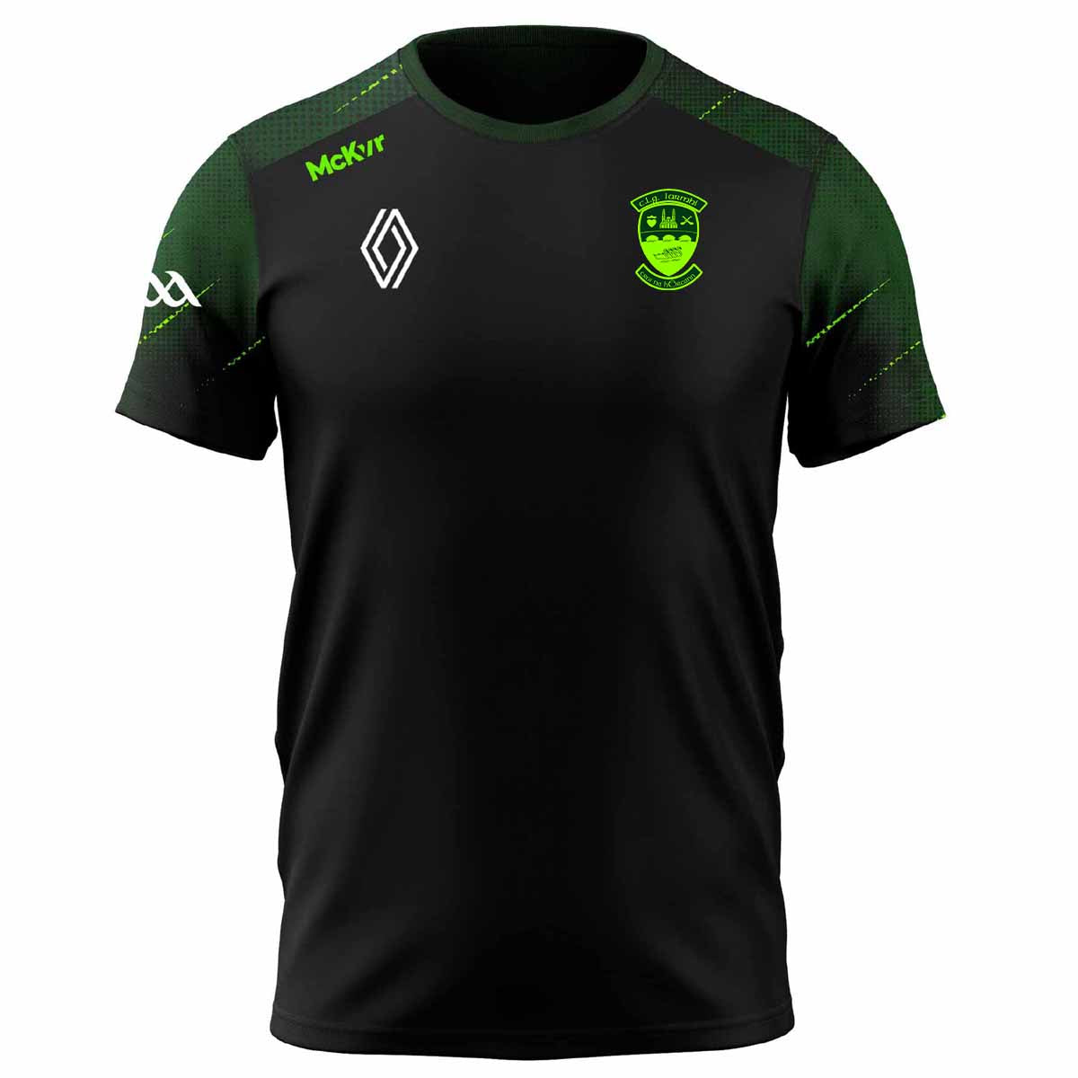 Mc Keever Westmeath GAA Boost Tee - Youth - Black/Bottle Green/Pop Green