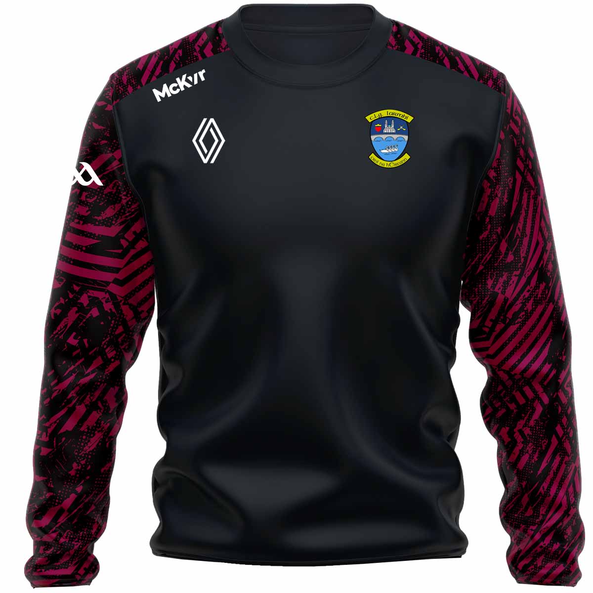 Mc Keever Westmeath GAA Official Boost Sweat Top - Youth - Charcoal/Maroon/Black