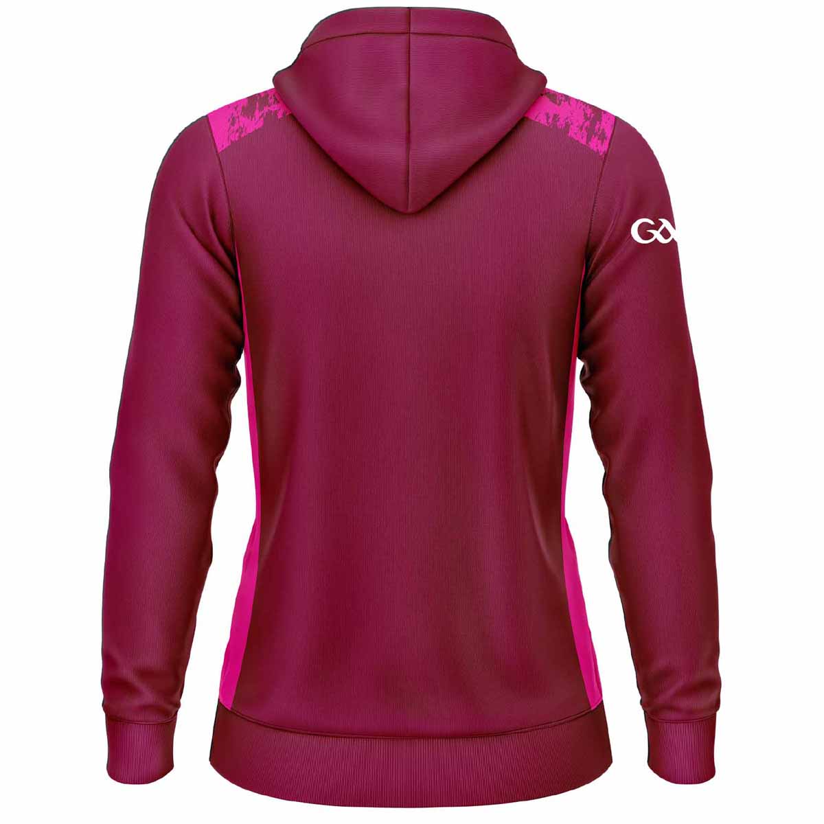 McKvr Westmeath GAA Boost Full Zip Hoodie - Girls - Maroon/Magenta