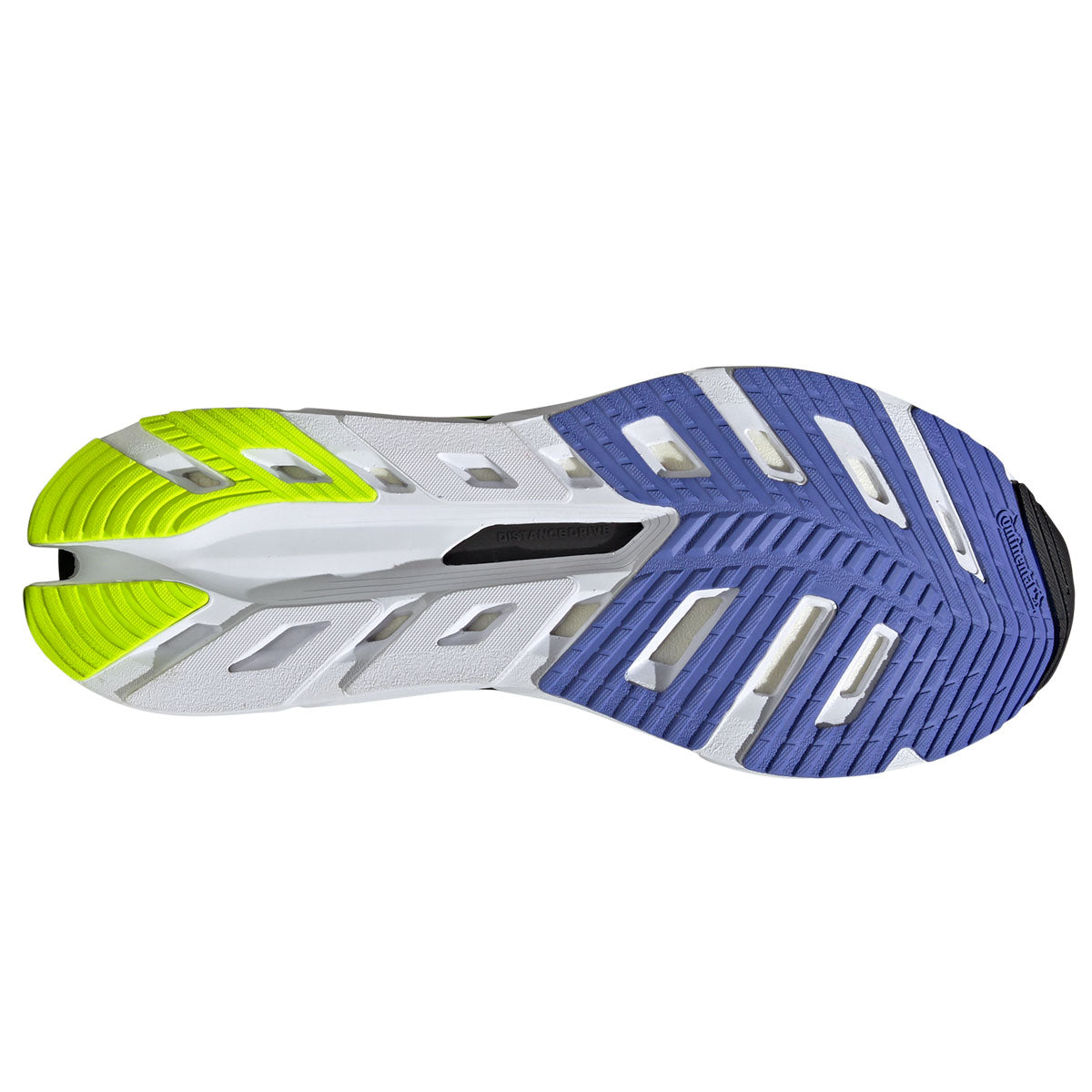 adidas Adistar BYD Running Shoes - Mens - White/Black/Lemon