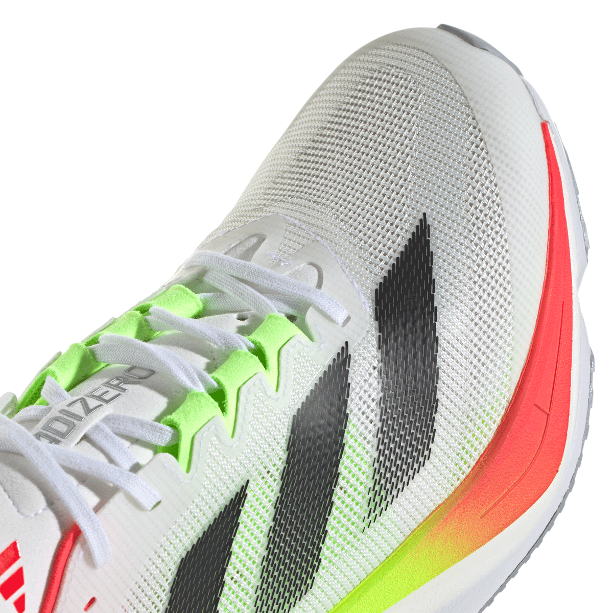 adidas Adizero Boston 12 Running Shoes - Mens - White/Red