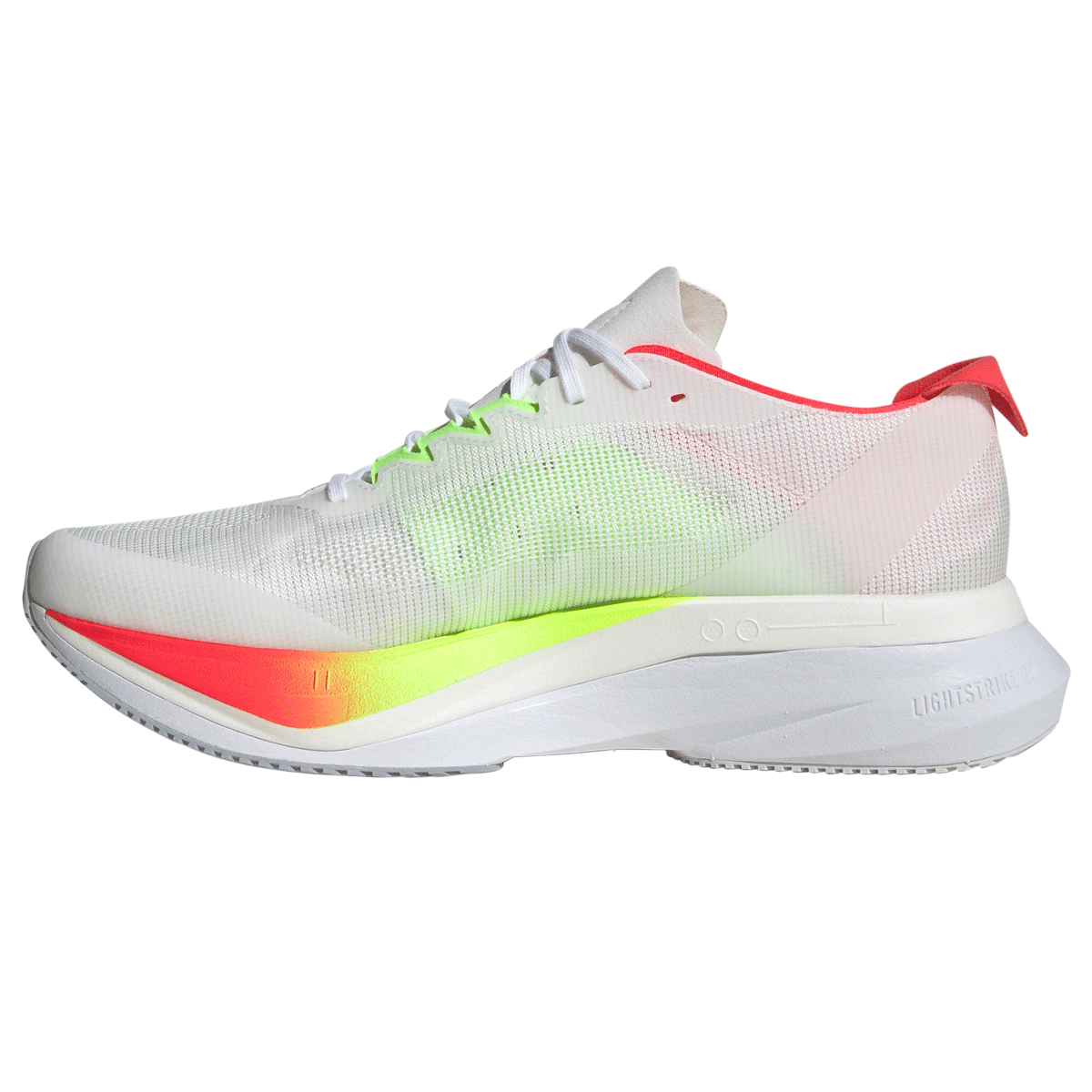 adidas Adizero Boston 12 Running Shoes - Mens - White/Red