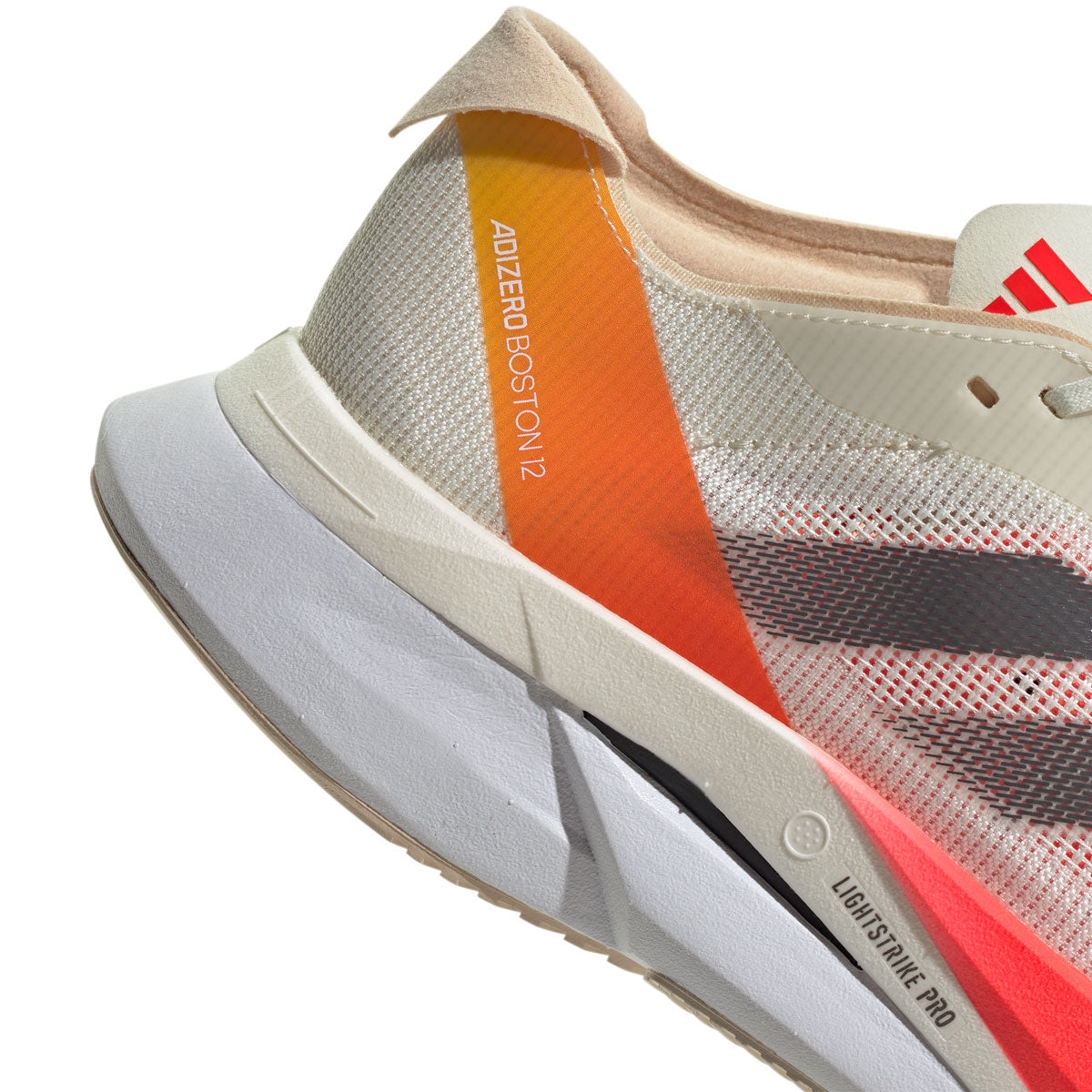 adidas Adizero Boston 12 Running Shoes - Womens - Grey/Orange/Black