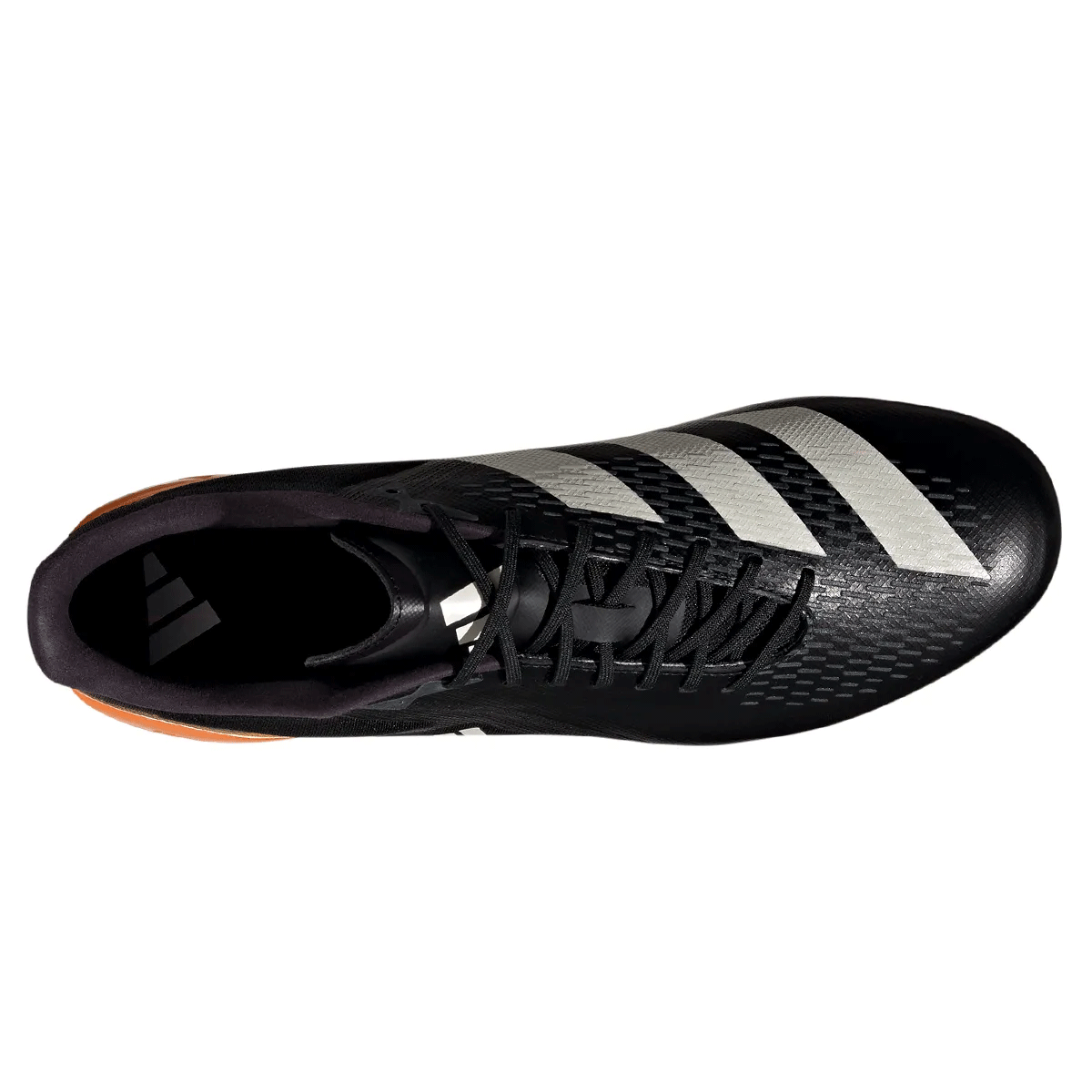 adidas Adizero RS15 FG Pro Rugby Boots - Adult - Black/Zero Metalic/Spark