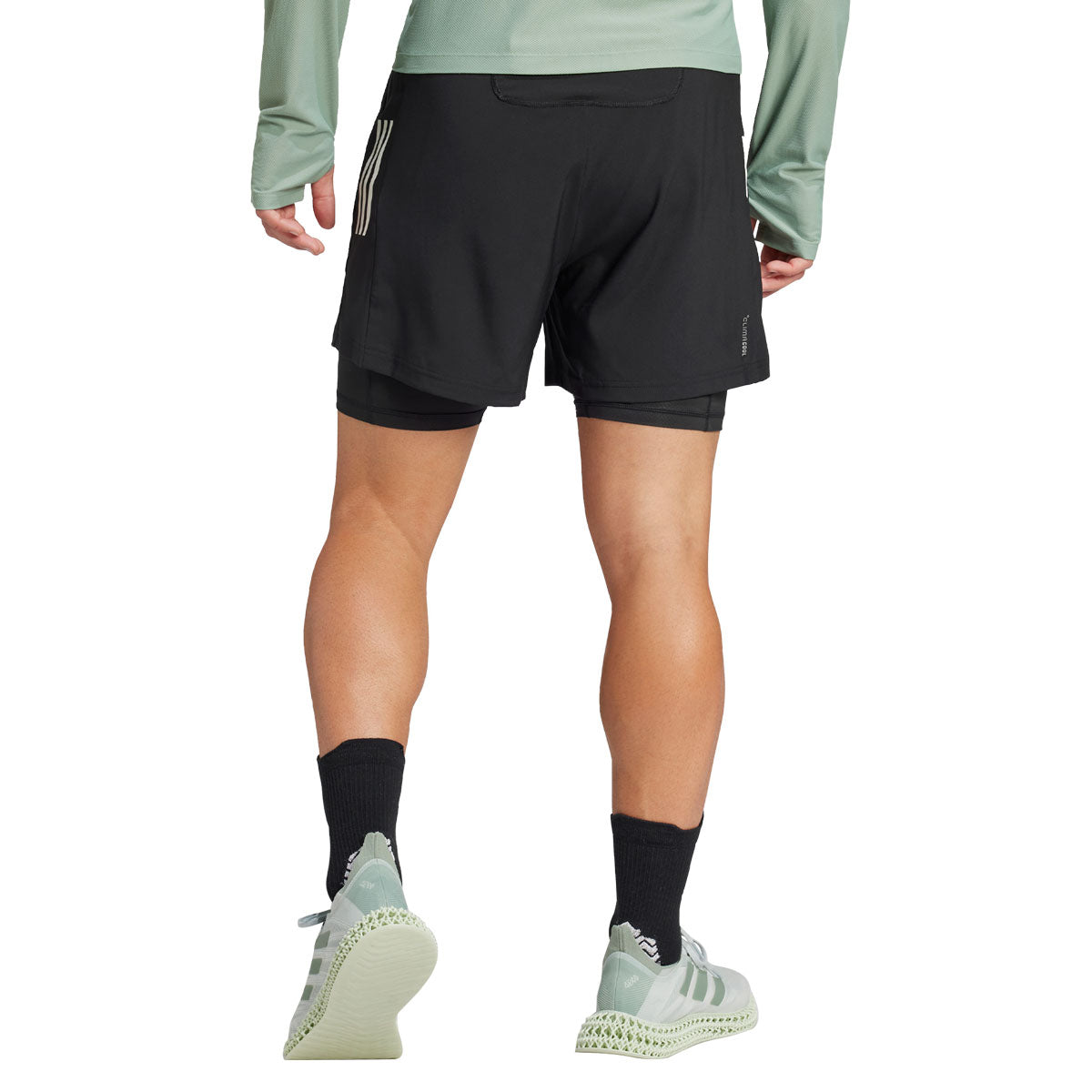 adidas Own The Run Climacool 2 in 1 Shorts - Mens - Black