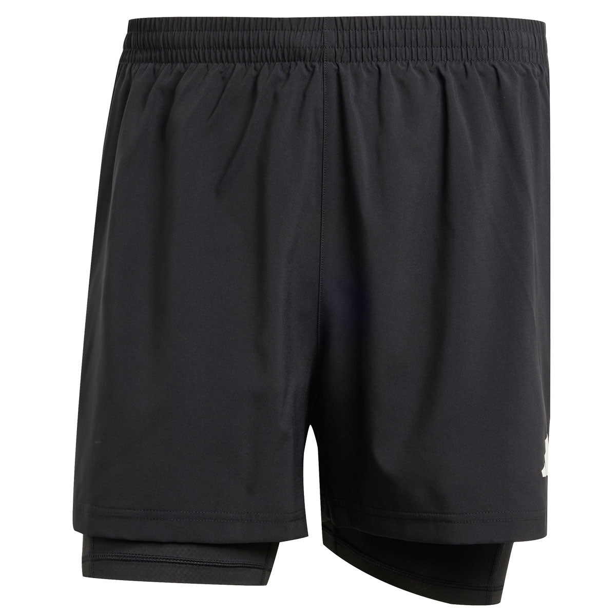 adidas Own The Run Climacool 2 in 1 Shorts - Mens - Black