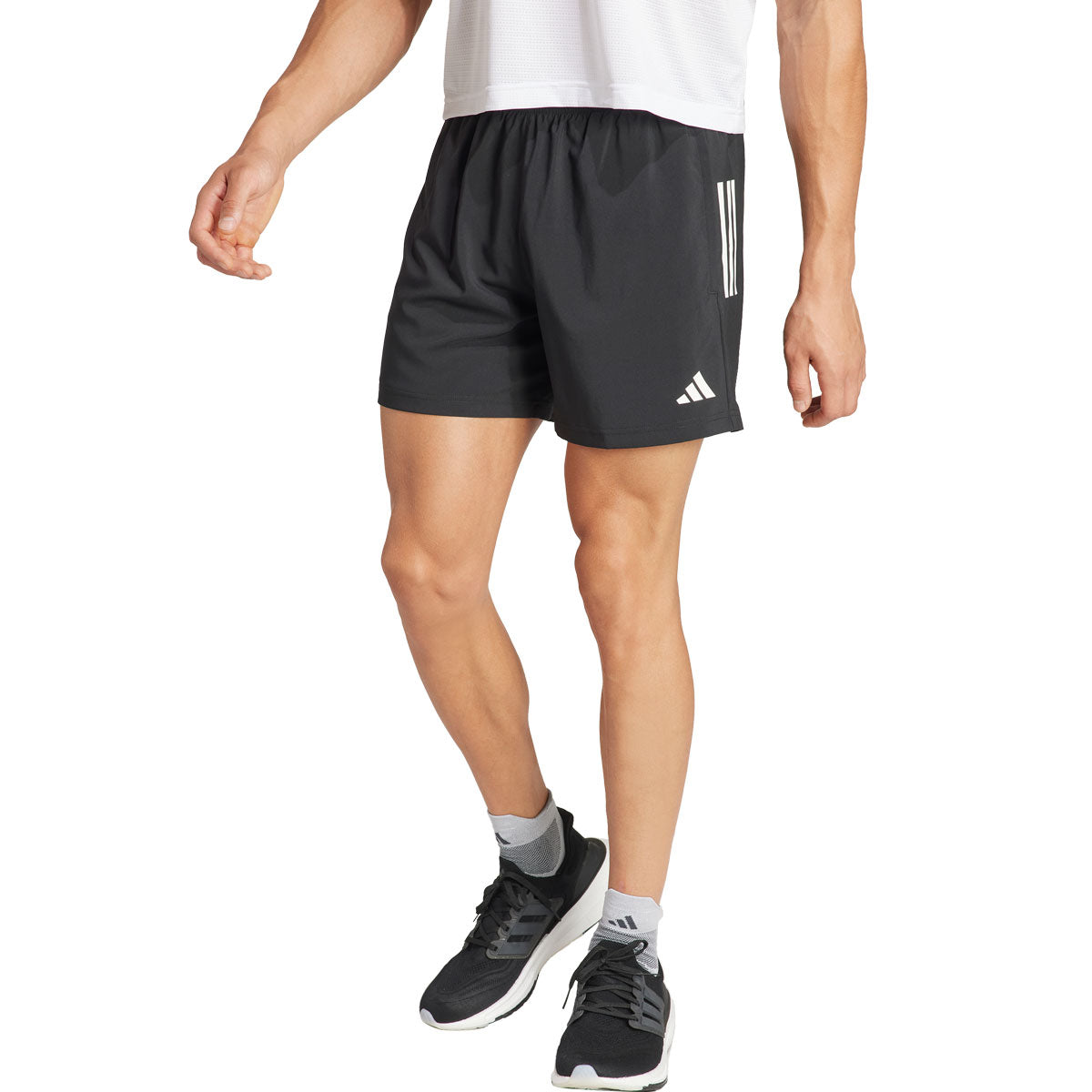 adidas Own The Run 5 inch Shorts - Mens - Black