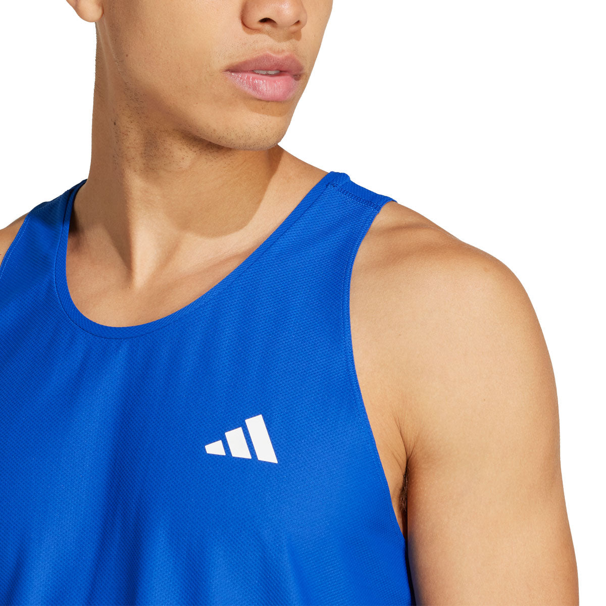 adidas Own The Run Tank Top - Mens - Blue